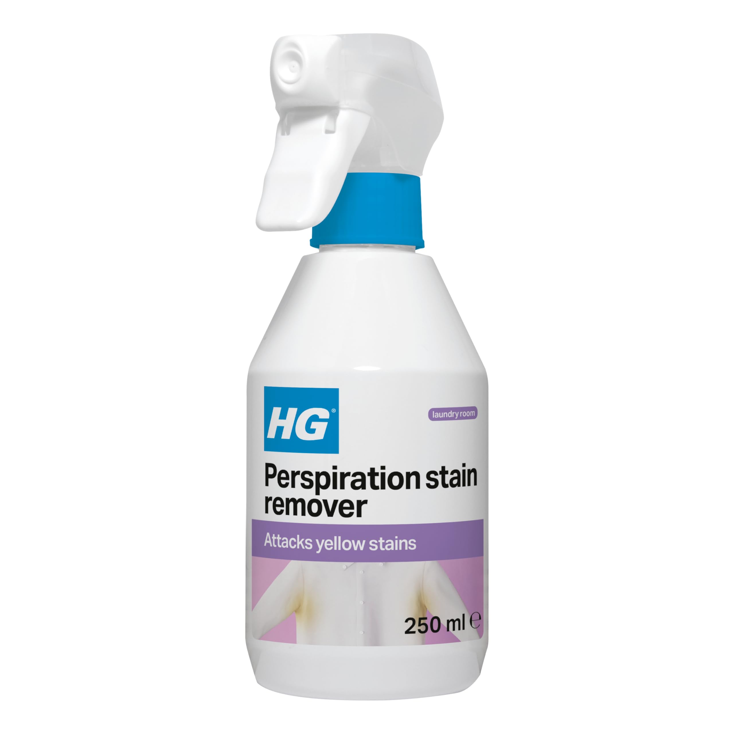 HG Perspiration Stain Remover - Removes Sweat & Deodorant Marks | Liquid 250ml 1