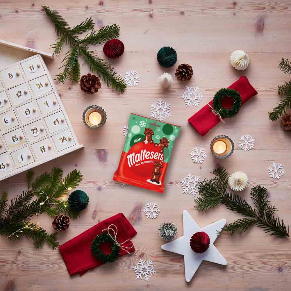 Maltesers - Mint Milk Chocolate Mini Reindeers 59g 3
