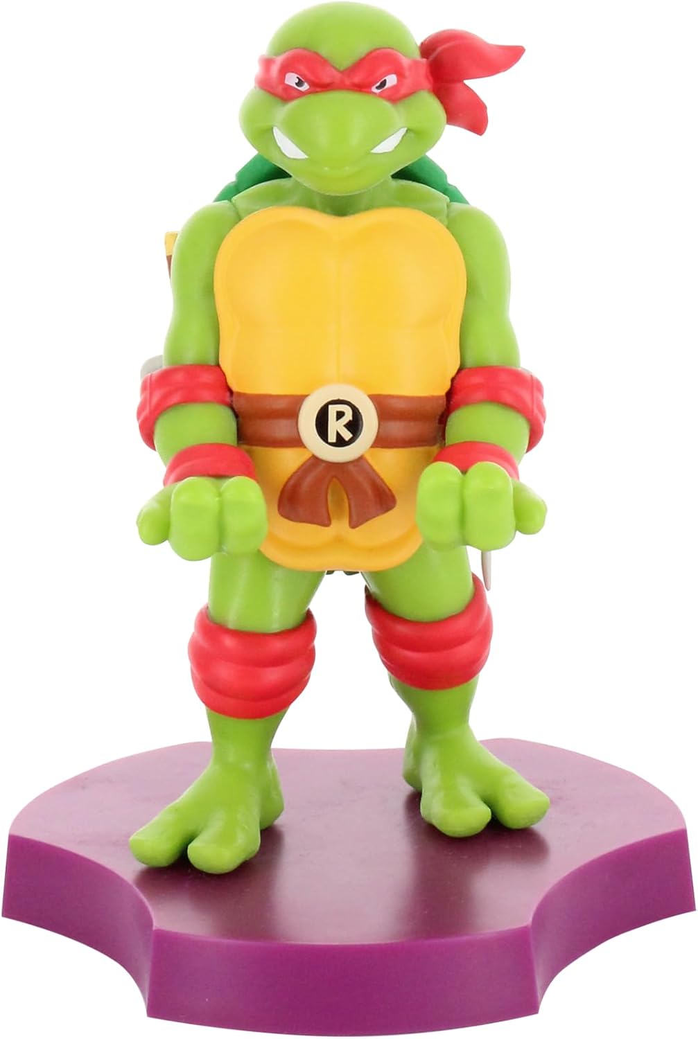Teenage Mutant Ninja Turtles Raphael Mini Tech Holder - Cable Guys Minis Phone & Earbuds Stand 4