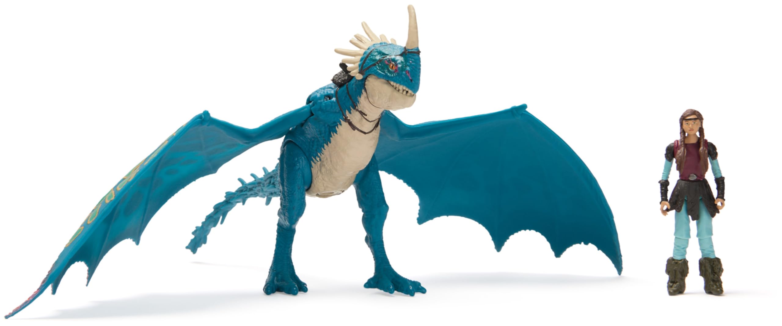 DreamWorks Dragons Deadly Nadder & Astrid Action Figure Set - 25 cm Dragon with 7.5 cm Viking Rider 5