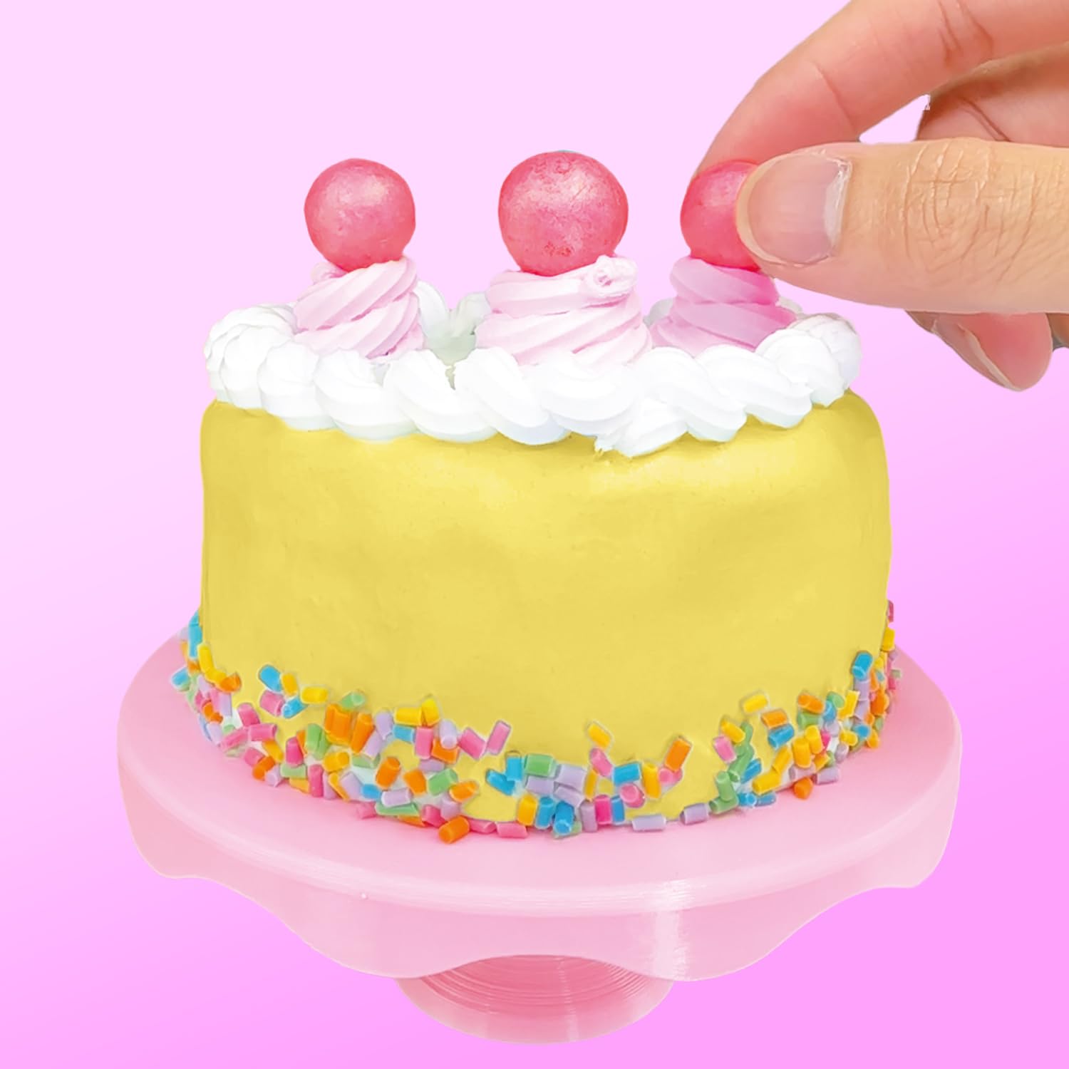 So Slime Sensations Sugary Crush Cake - Make Fun Slime Treats - Ages 3+ 4