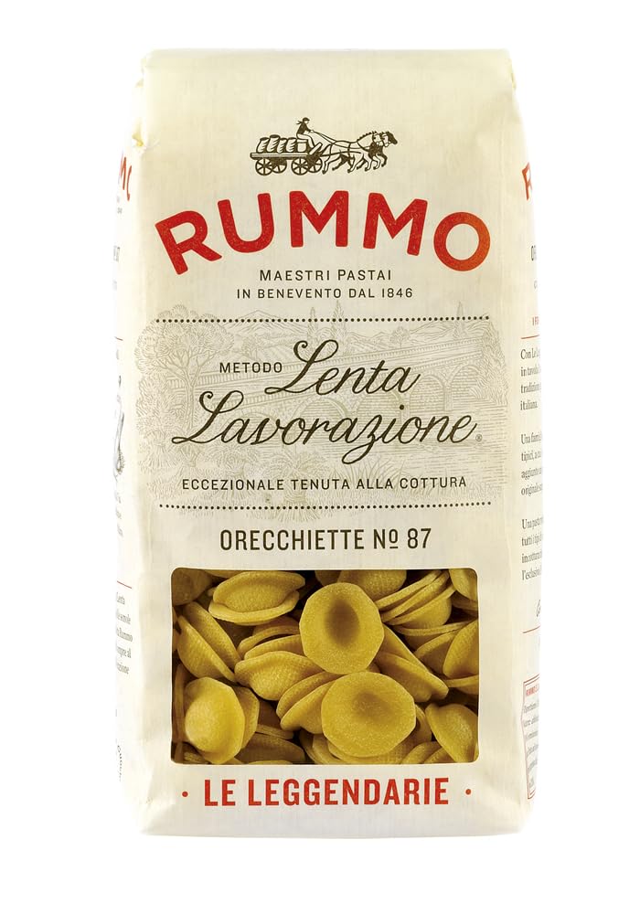 Rummo Orecchiette No.87 - Traditional Italian Ear-Shaped Pasta 500g