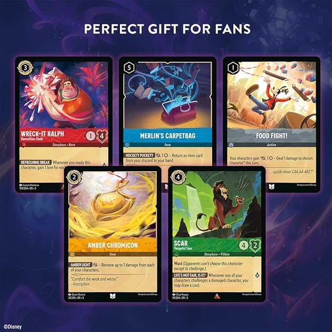 Ravensburger Disney Lorcana Shimmering Skies Starter Deck Trading Card Game