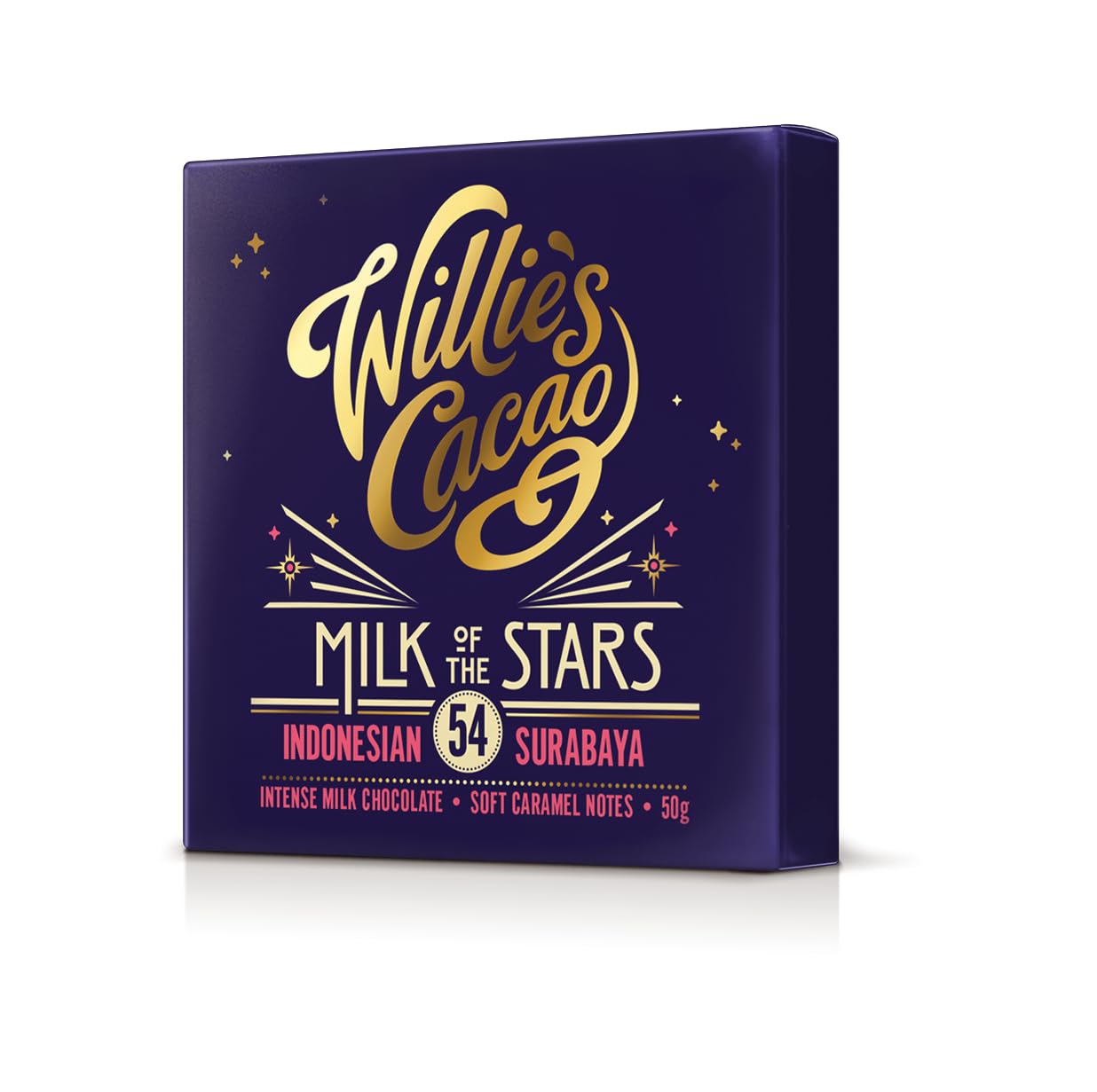 Willie's Cacao Bar - Milk of the Stars, Surabaya 54% Milk Chocolate - 50g
