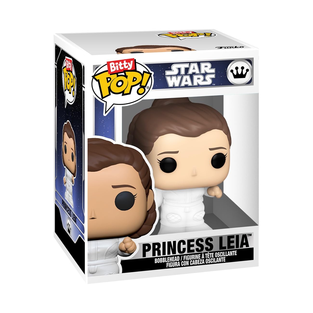 Funko Bitty Pop! Star Wars - Leia 4pk with Mystery Mini Figure Vinyl Set 3