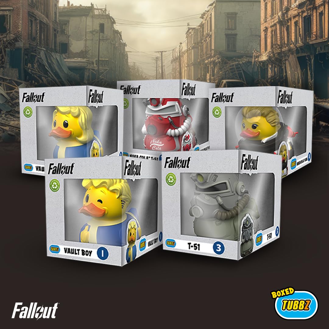 Fallout Nuka Cola T-51 TUBBZ Boxed Edition Vinyl Rubber Duck Figure 5