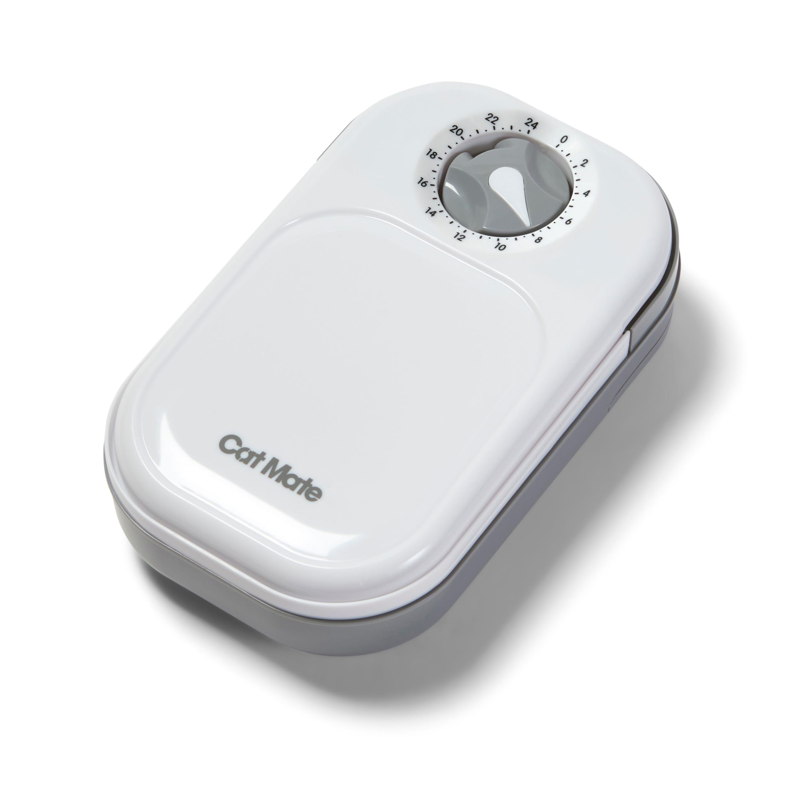 Cat Mate Digital Timer Automatic Pet Feeder - 400g Capacity | Battery Powered | Dishwasher-Proof Bowl