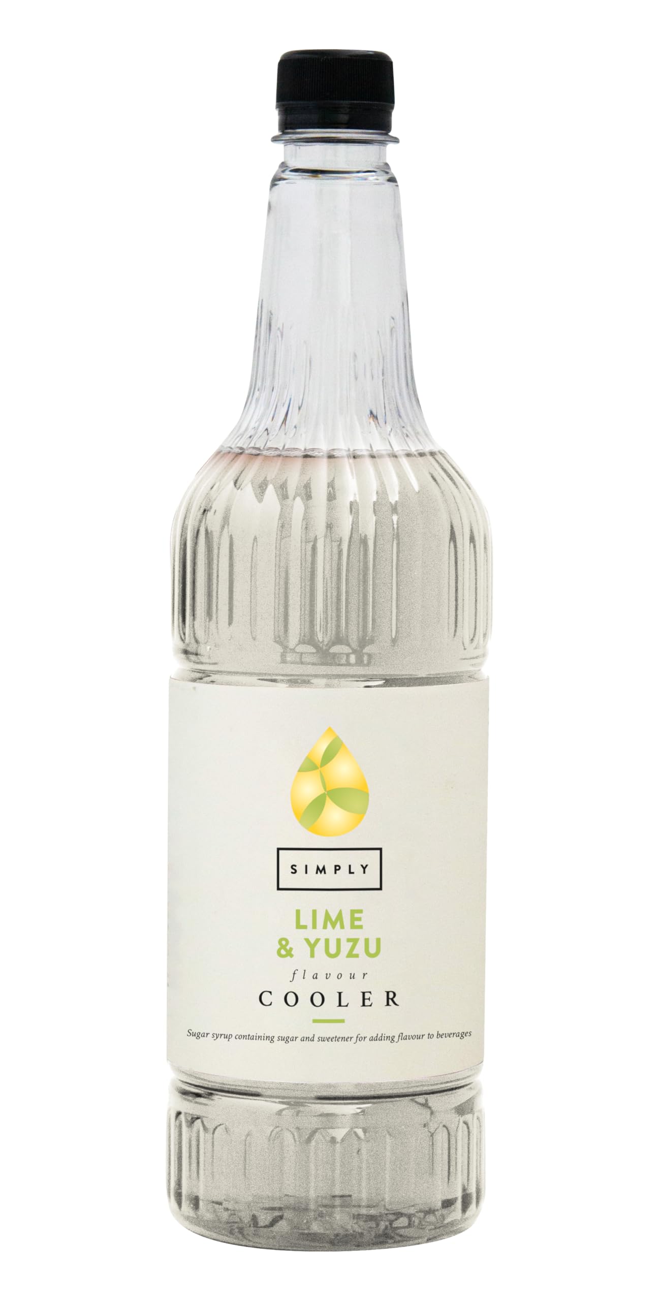 Simply Lime & Yuzu Cooler Syrup - Zesty Citrus Mixer for Cocktails & Mocktails | 1L 1