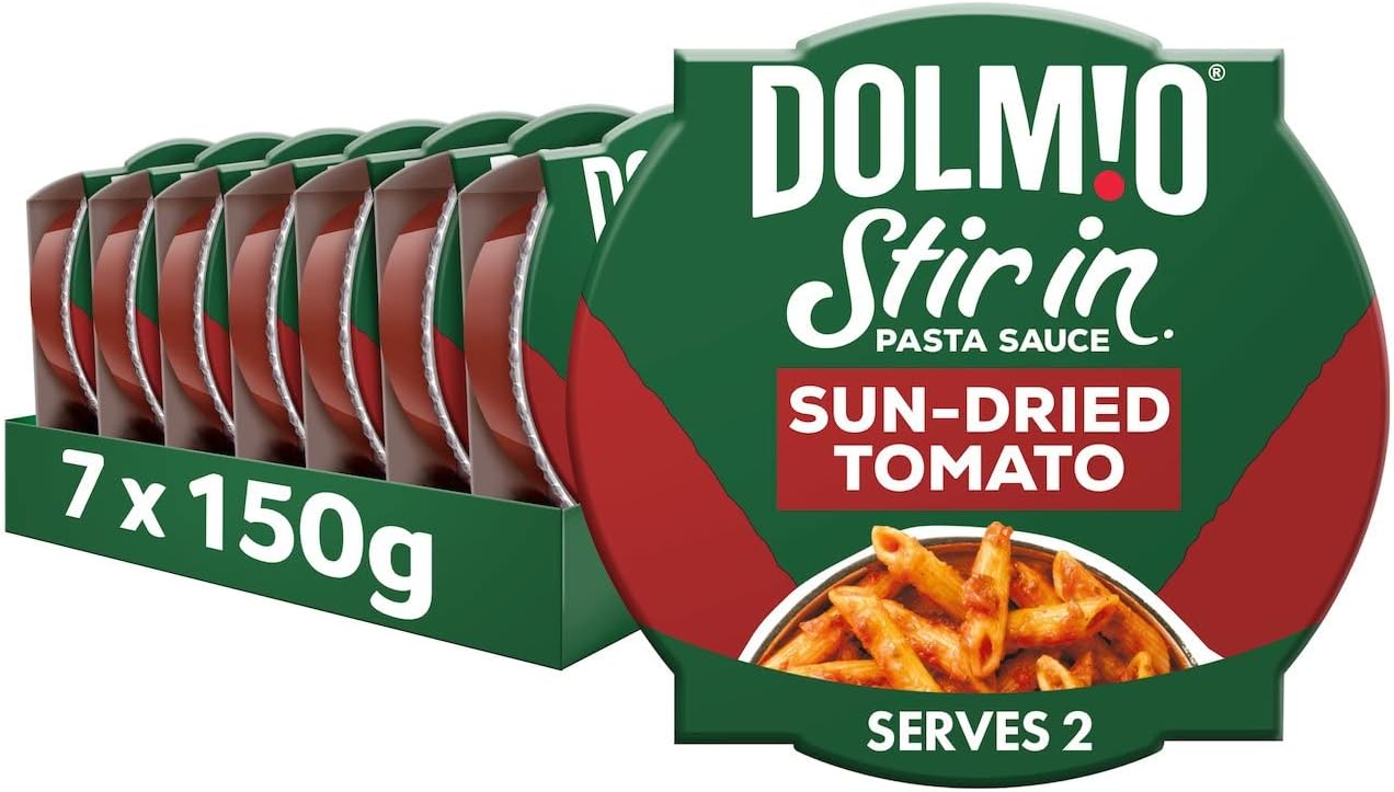 Dolmio Sun Dried Tomato Stir-In Pasta Sauce, 150g (Pack of 7)
