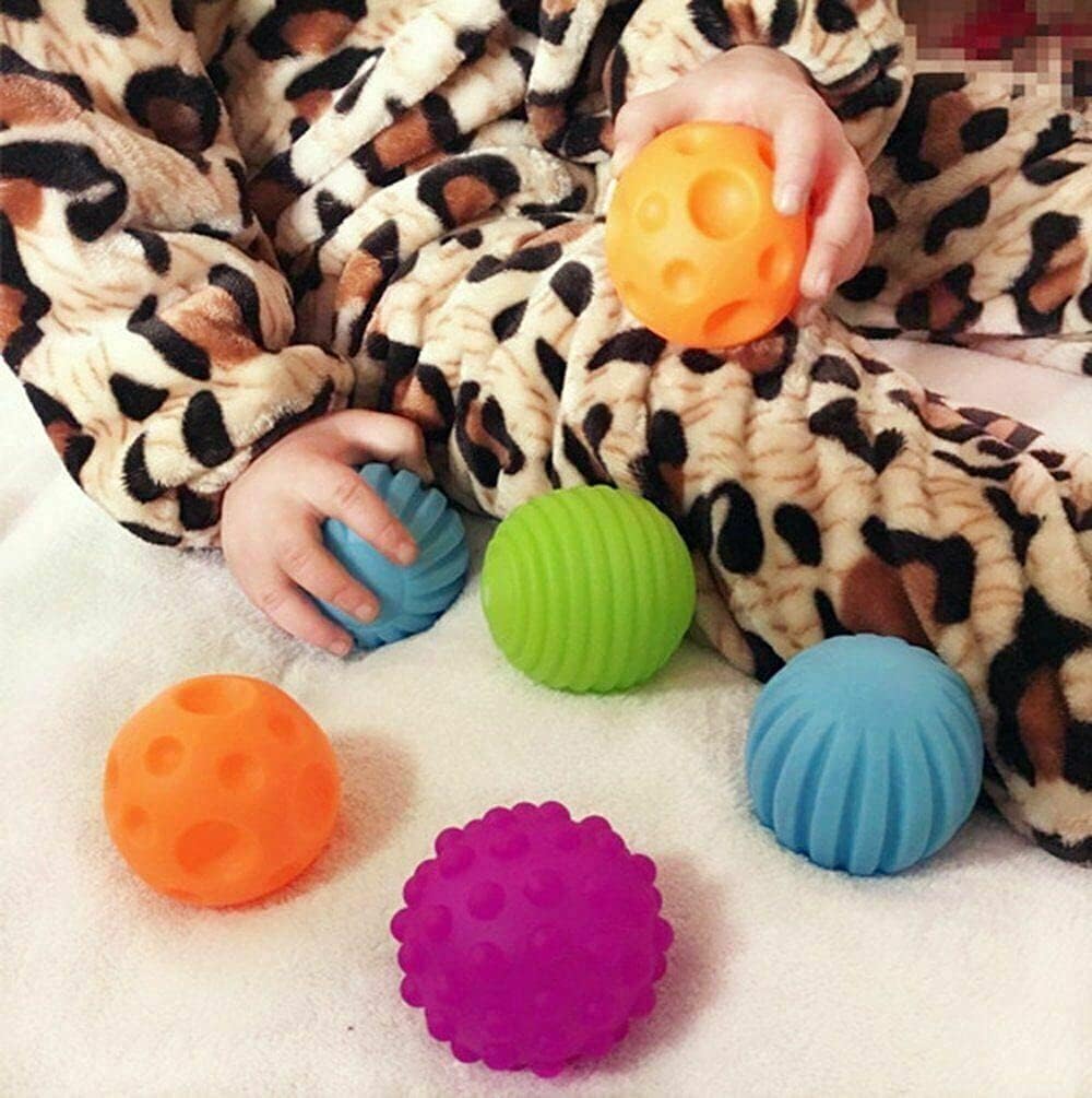 My First Baby Multi Textured Sensory Soft Balls - 6 Different Textures for Tactile Development 3