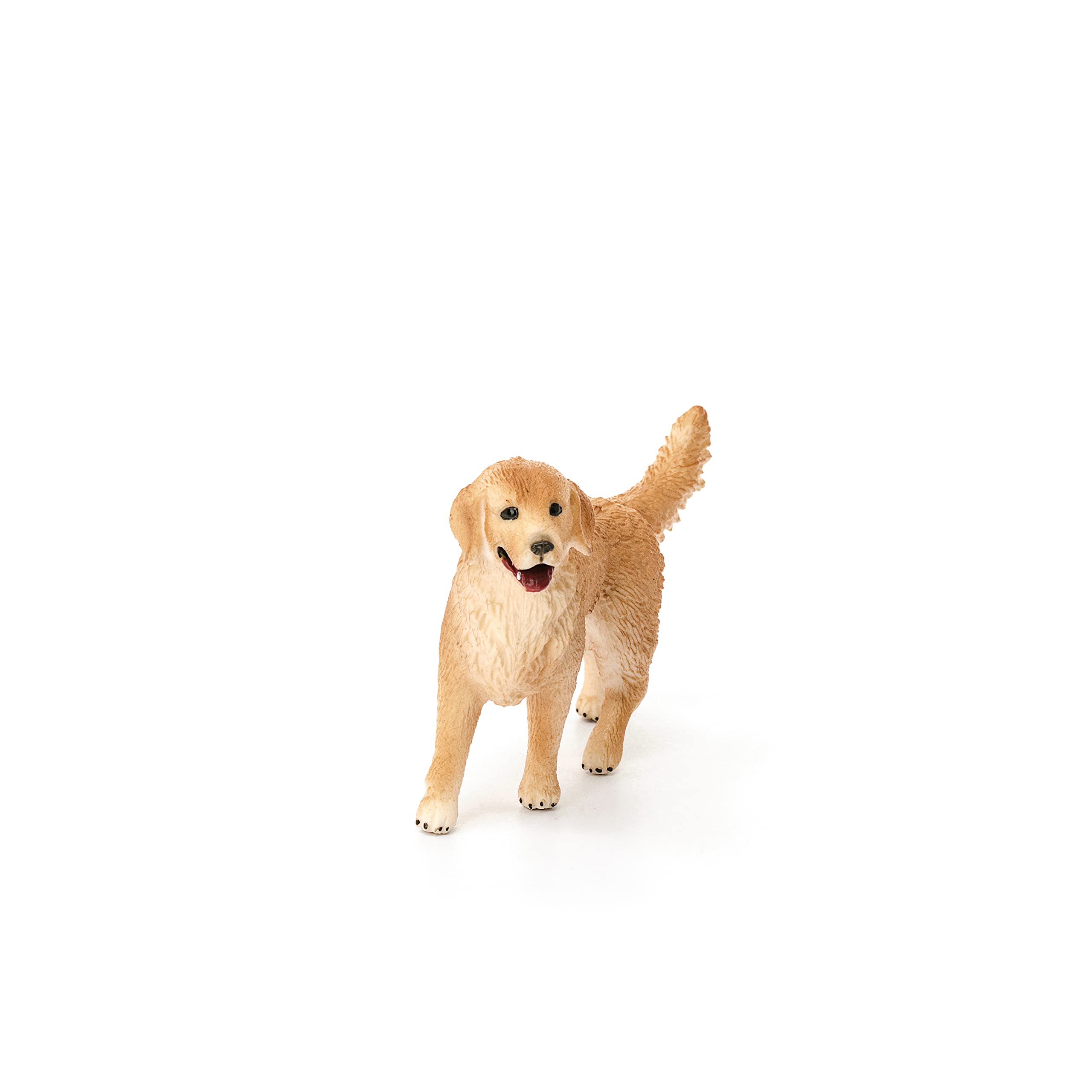 Schleich 16395 Farm World Golden Retriever Female Figurine - Realistic Animal Toy for Ages 3+