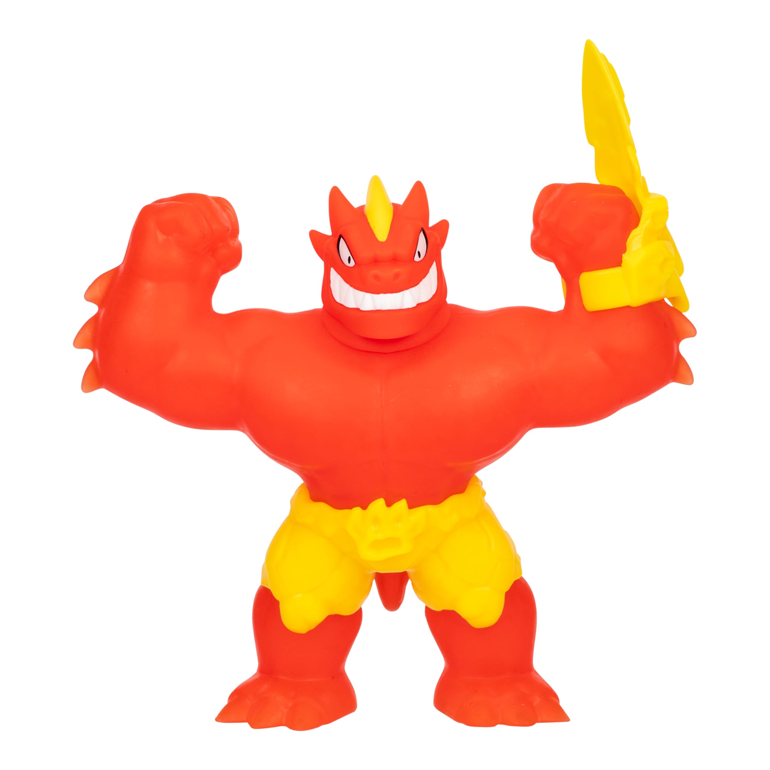 Heroes of Goo Jit Zu Meteor Madness Blazagon Action Figure | Stretches to 3x Size | Ages 4+