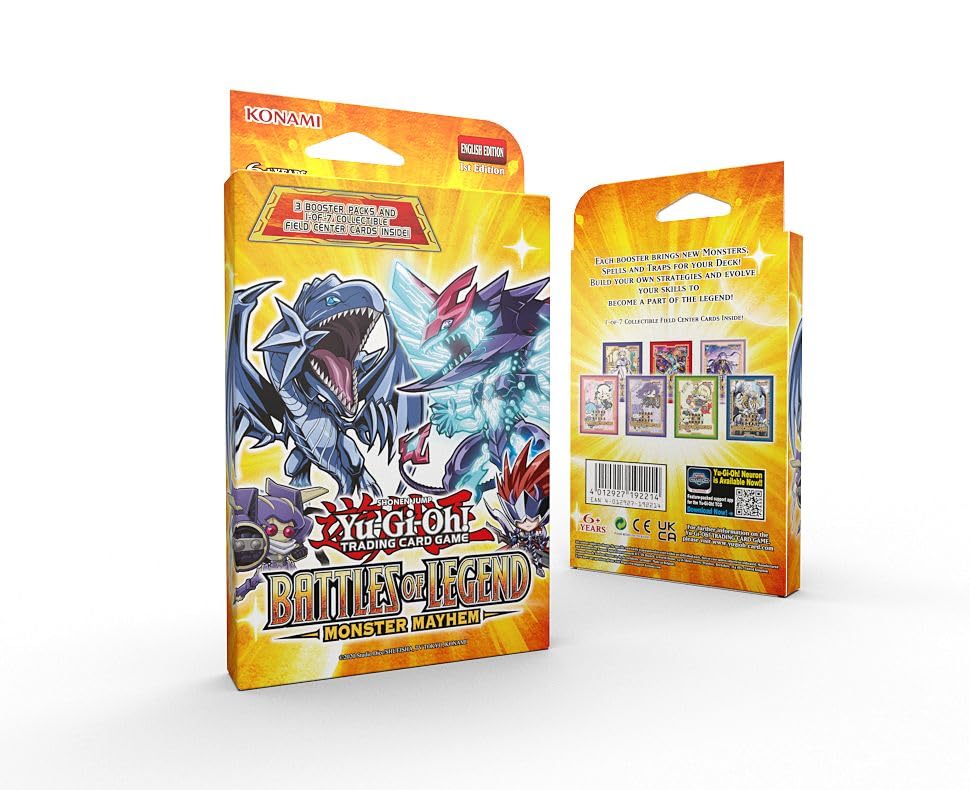 Yu-Gi-Oh! Battles of Legend: Monster Mayhem 3-Pack Booster 6