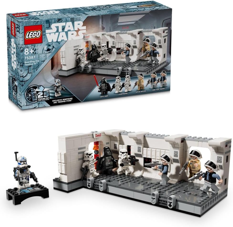 LEGO Star Wars Boarding the Tantive IV Set 75387 - Buildable Playset for 8+