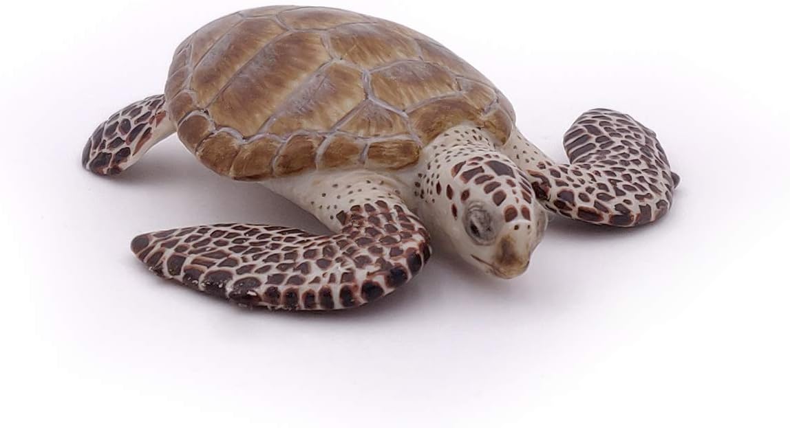 Papo 56005 Loggerhead Turtle Figure - Educational Marine Life Toy for Kids 3+