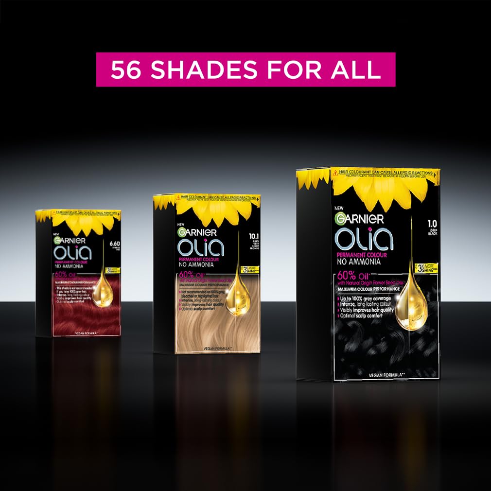 Garnier - Olia Permanent Hair Dye (7.0 Dark Blonde, 230g) 8