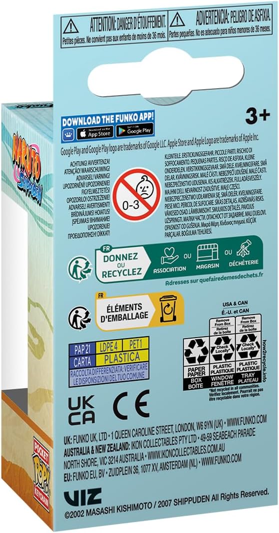 Funko Pop! Animation - Itachi Uchiha Vinyl Keychain (Moonlit) - Naruto Collectible 3