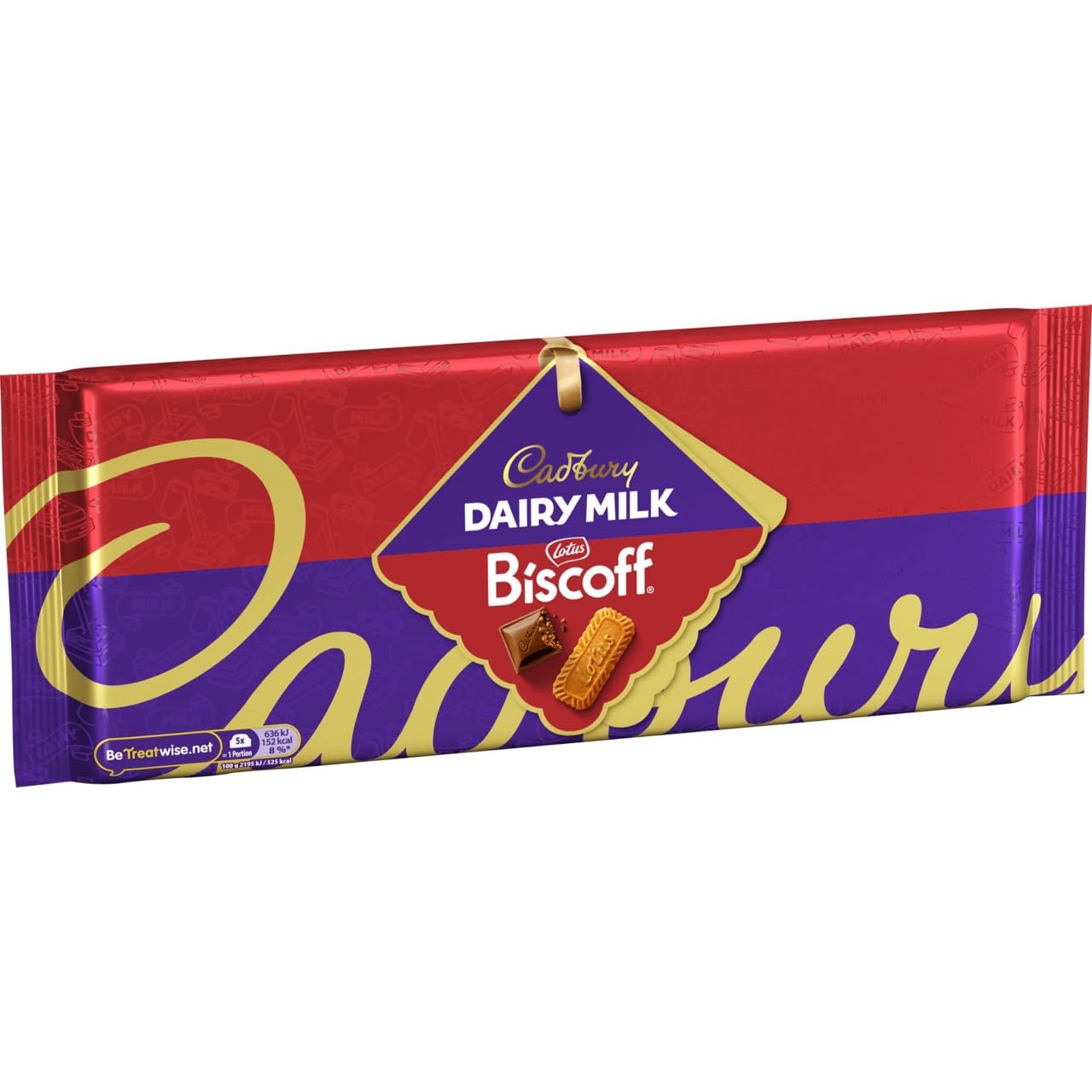 Cadbury Dairy Milk Lotus Biscoff Chocolate Bar - 350g 5