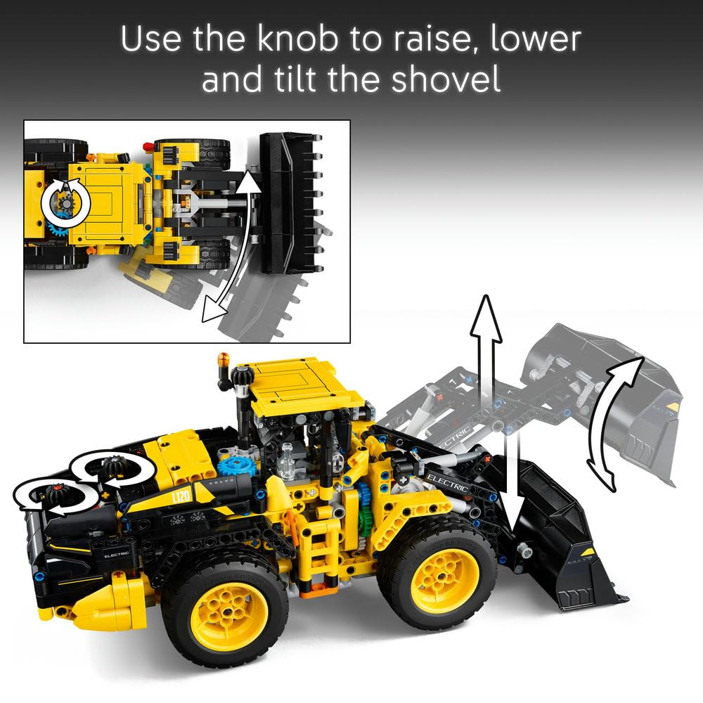 LEGO Technic Volvo L120 Electric Wheel Loader - 973-Piece Building Set for Ages 9+ 8