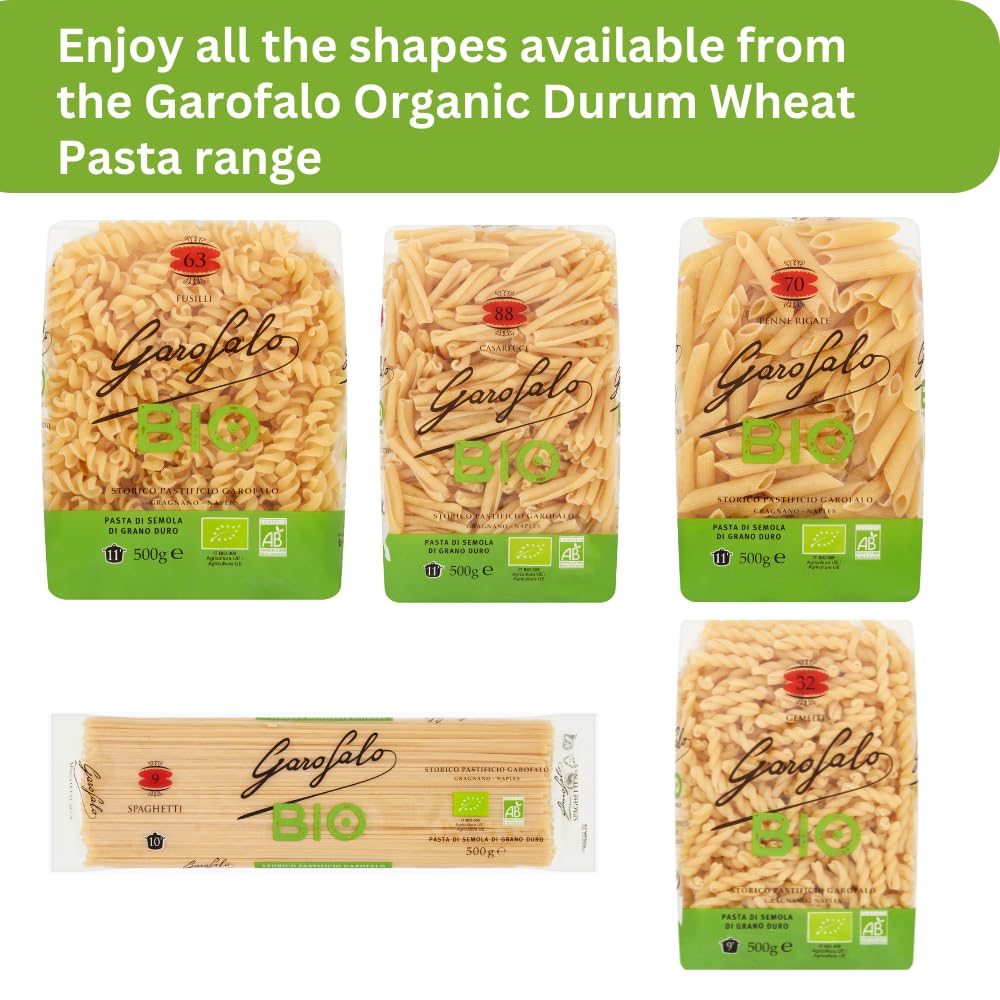 Garofalo Organic Spaghetti Italian Dried Pasta, 500g 5