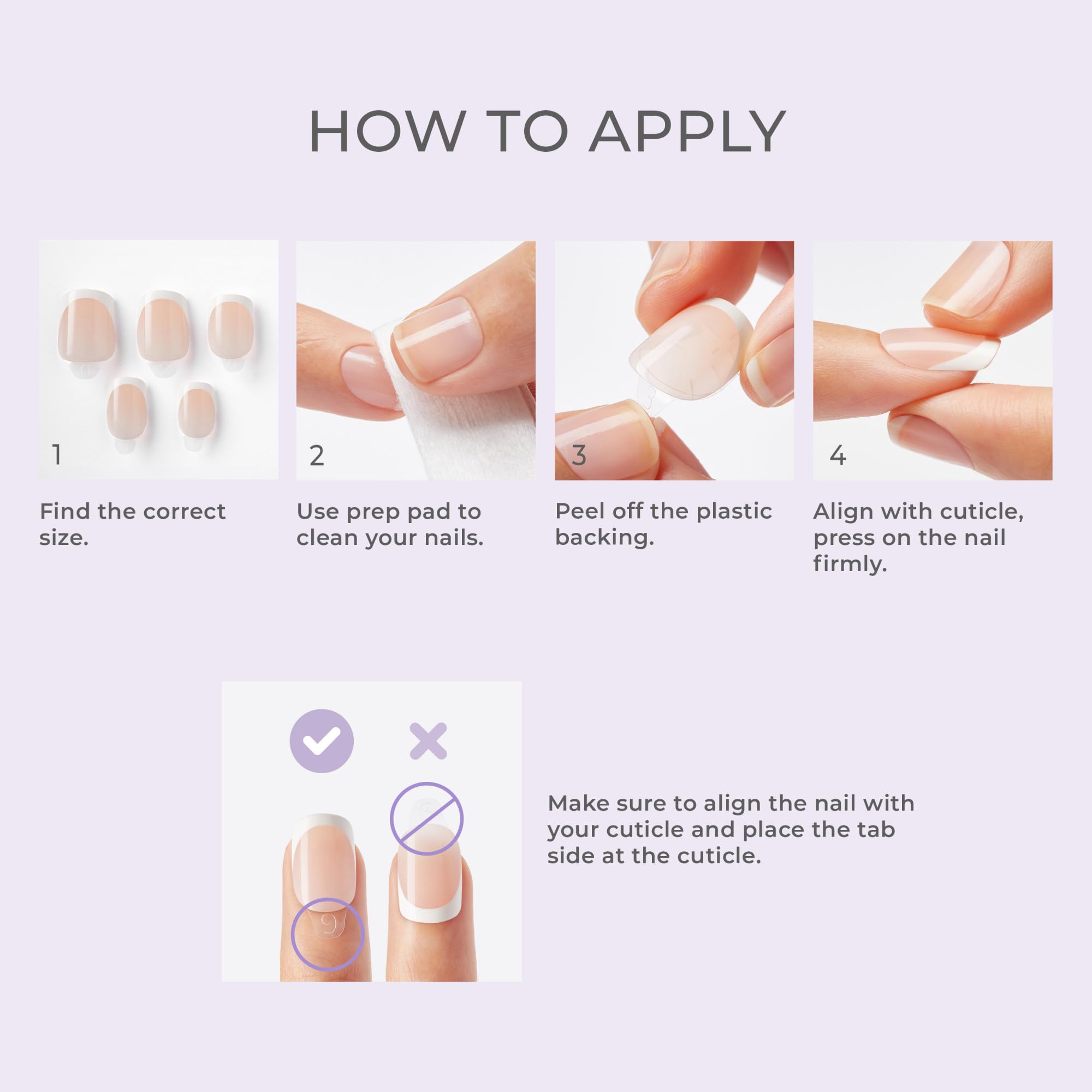 imPRESS Nails - CHILLS White Almond Medium Squoval Glossy Press-On Nails | 30 Count 8