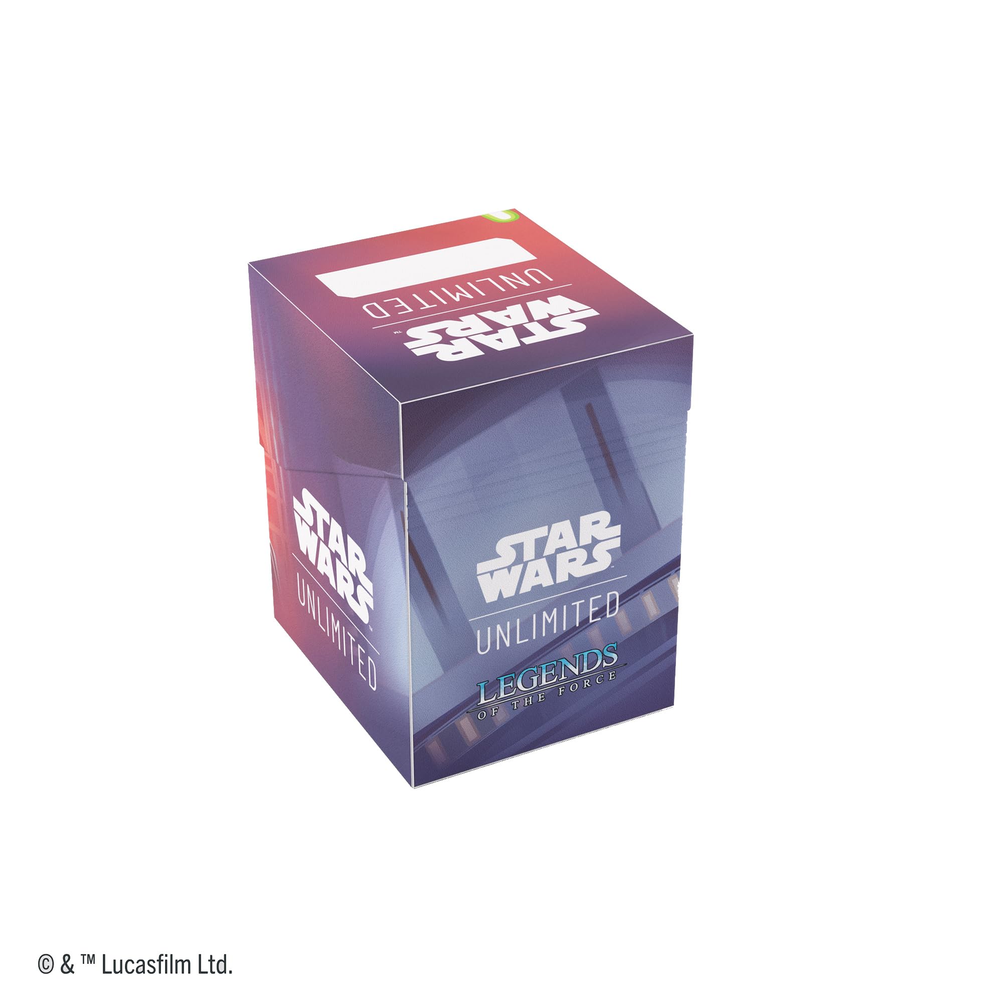 Gamegenic Star Wars: Unlimited Soft Crate Set 5 - Qui-Gon Jinn | Trading Card Storage Box 2