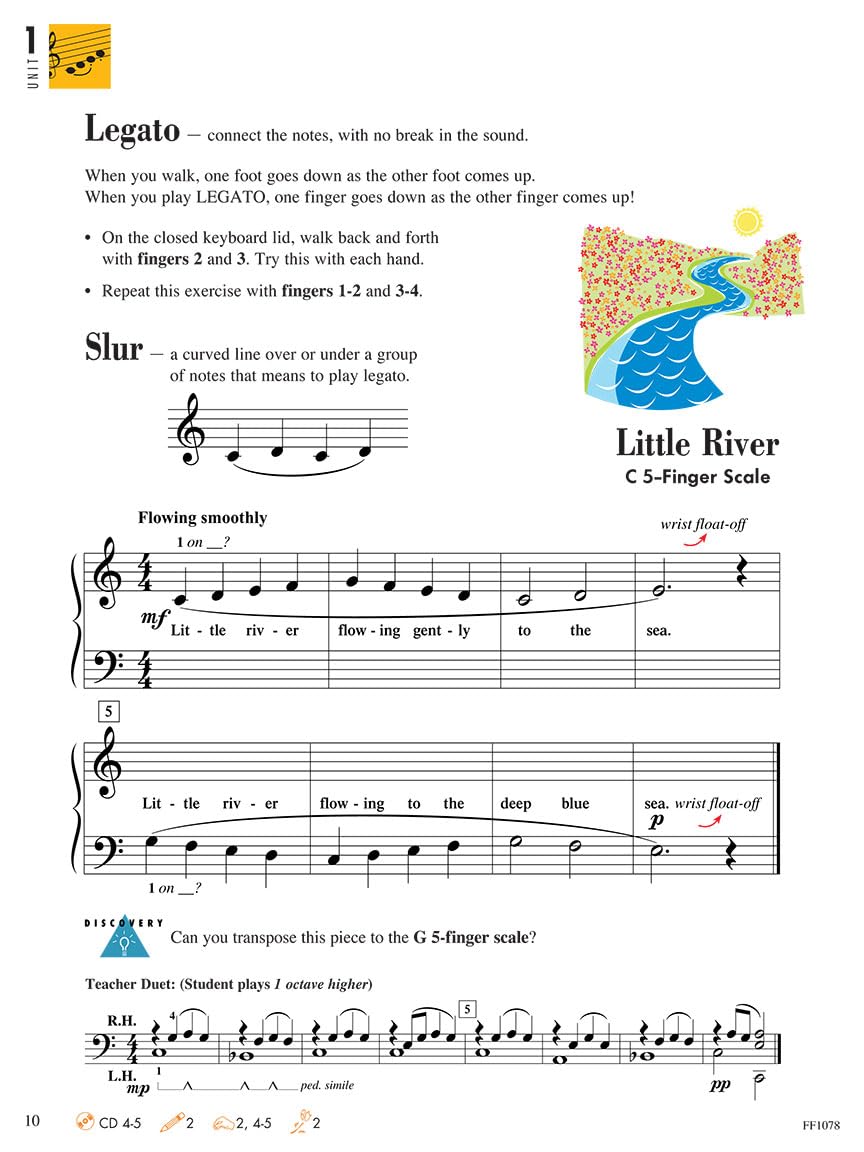 Faber Piano Adventures - Level 1 Lesson Book 2nd Edition | Paperback | English 4