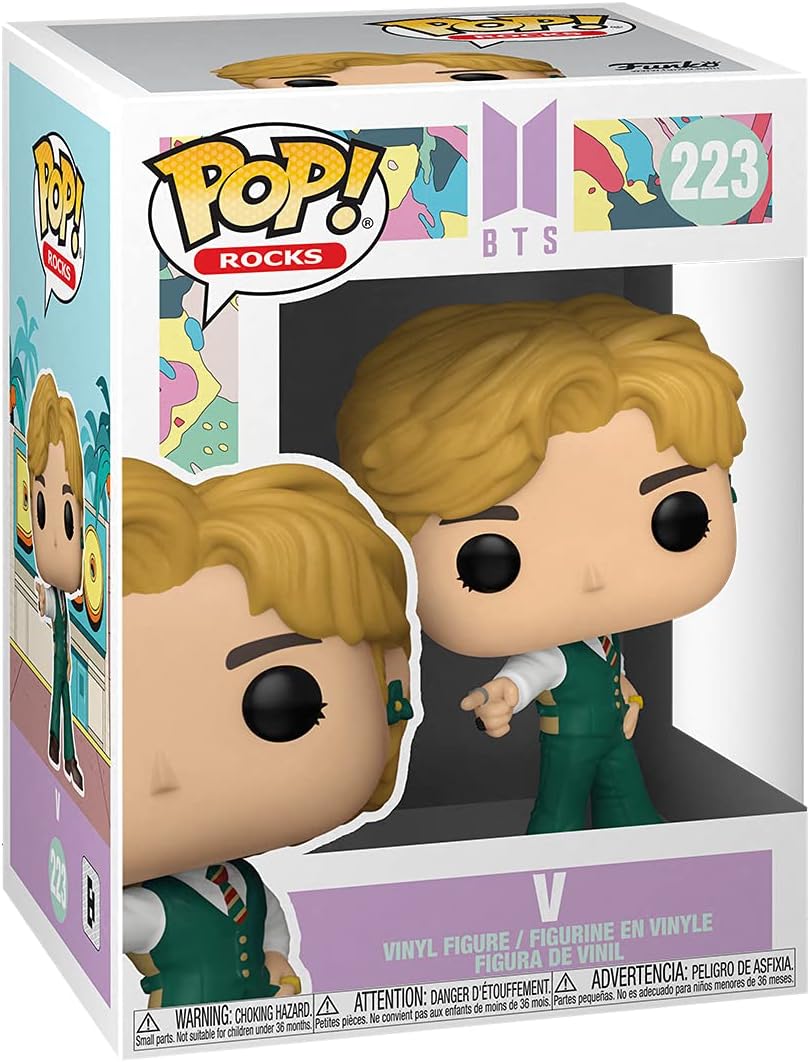 Funko POP! Rocks BTS - Dynamite V Vinyl Figure (48113) 3