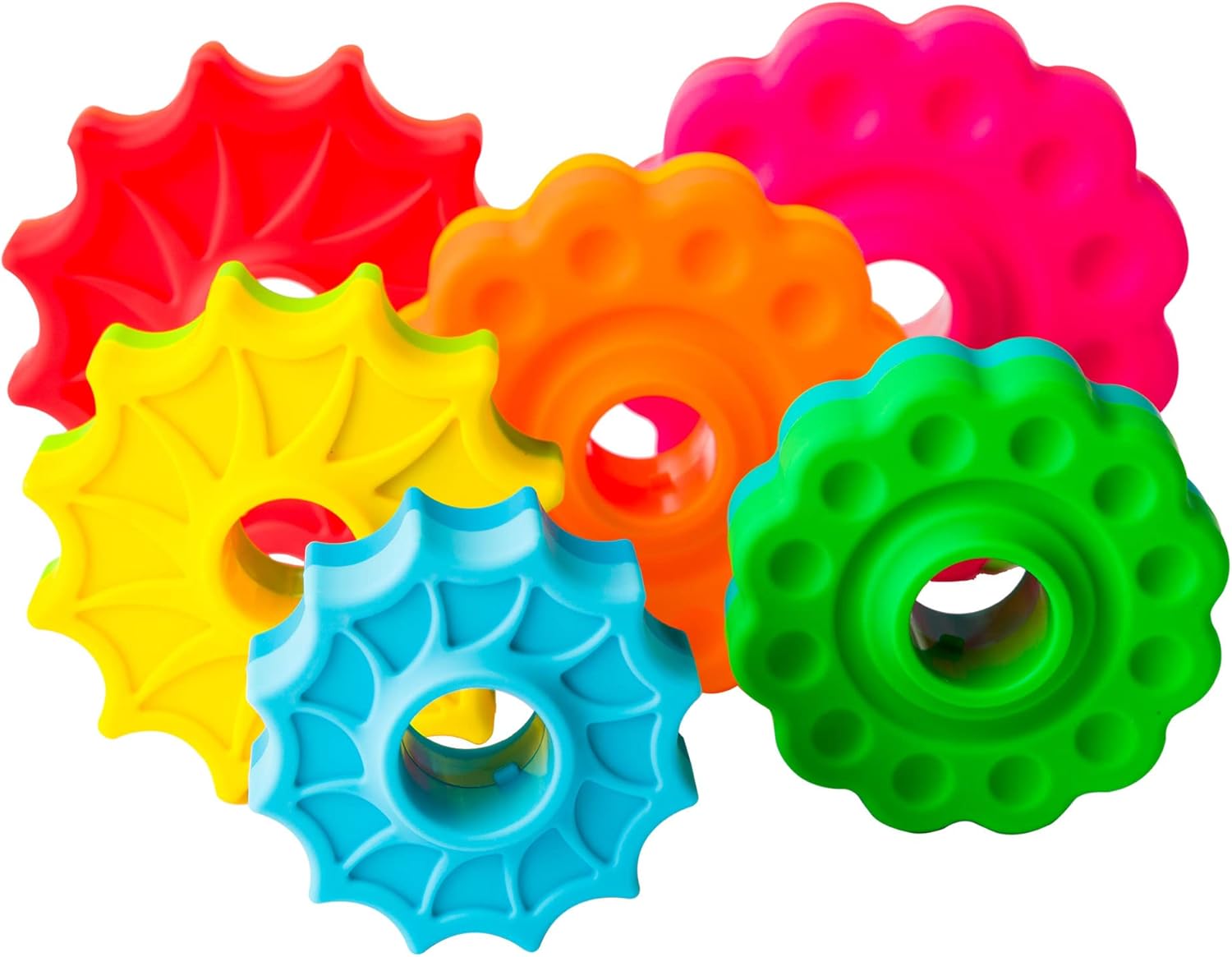 Fat Brain SpinAgain FA110-1 Stacking & Twirling Toy for Toddlers 5