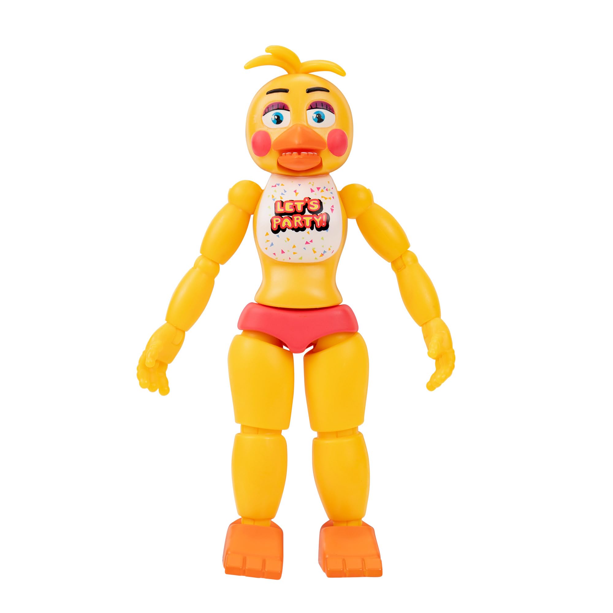 Five Nights at Freddy's Toy Chica - 5-Inch Articulated Figure with Jumpscare Feature 5