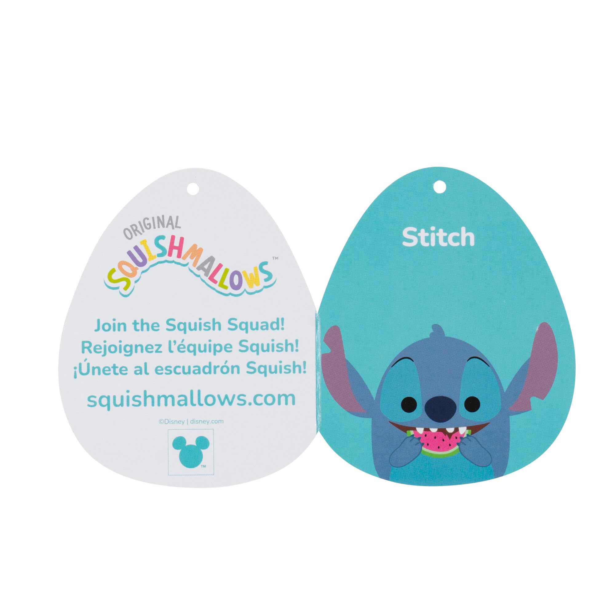 Squishmallows 14-Inch Stitch with Watermelon Plush - Disney Lilo and Stitch Licensed 3