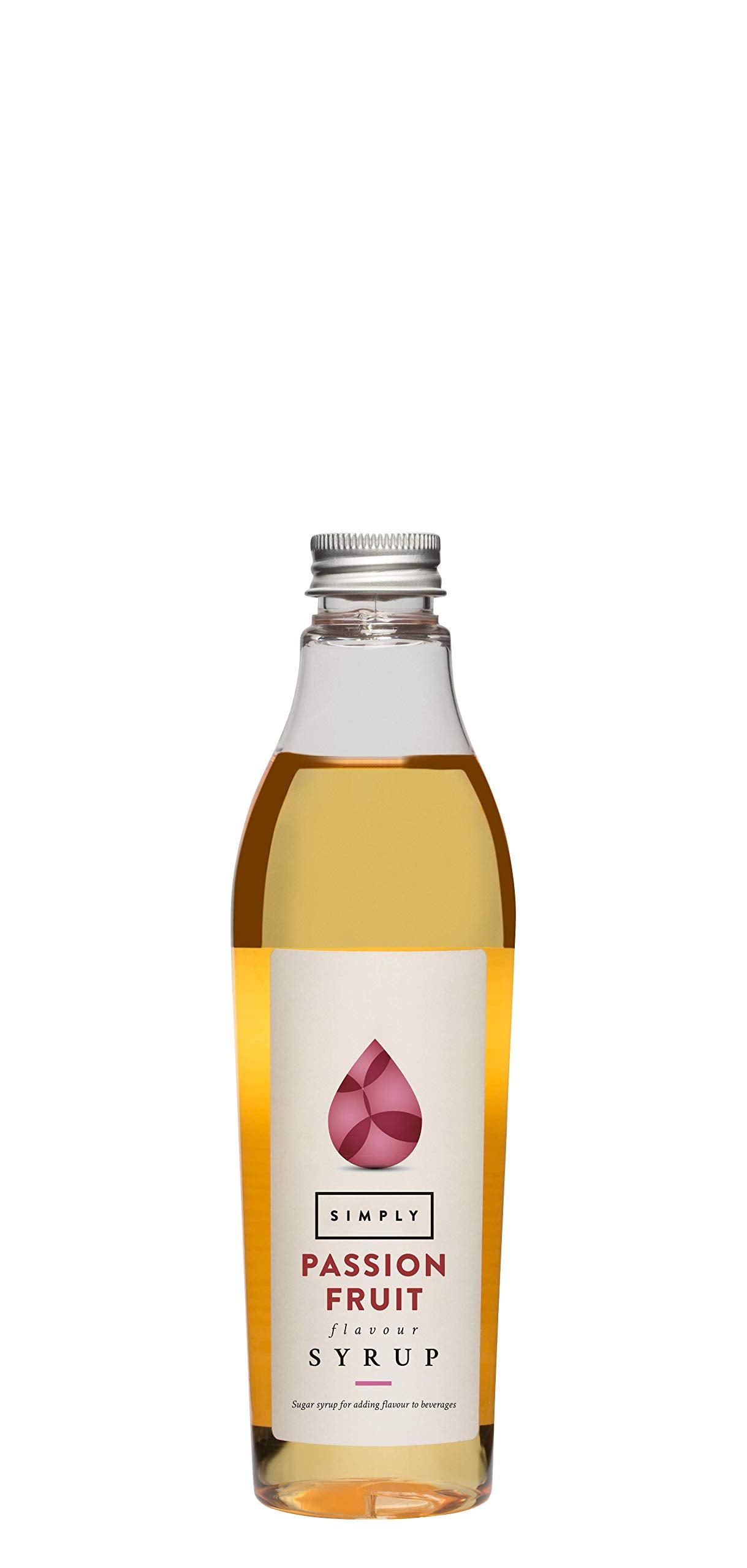 Simply - Passion Fruit Syrup, Vegan & Nut Free Flavoured Syrup for Beverages & Baking