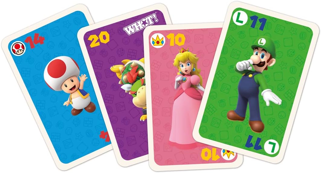 Super Mario WHOT! Card Game - Nintendo Switch Family Card Game for Ages 6+ 3