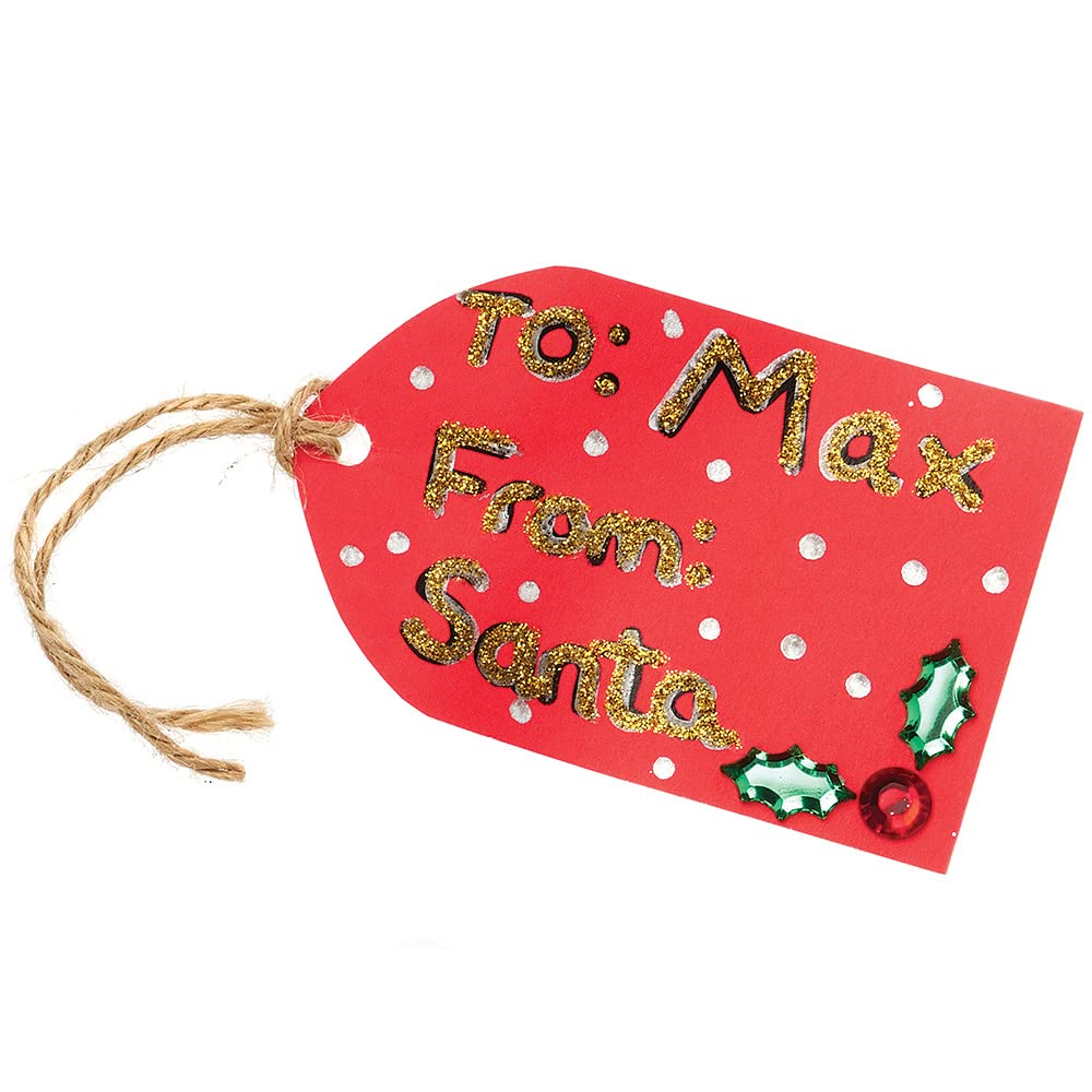 Baker Ross FX343 Holly and Berry Self-Adhesive Acrylic Jewels - Pack of 300 3