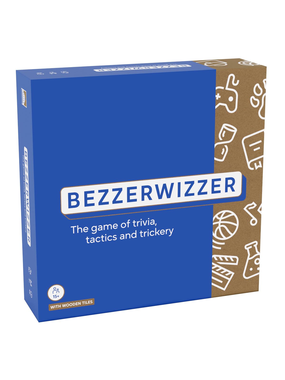 Asmodee Bezzerwizzer Trivia Party Game | Ages 15+ | 2+ Players