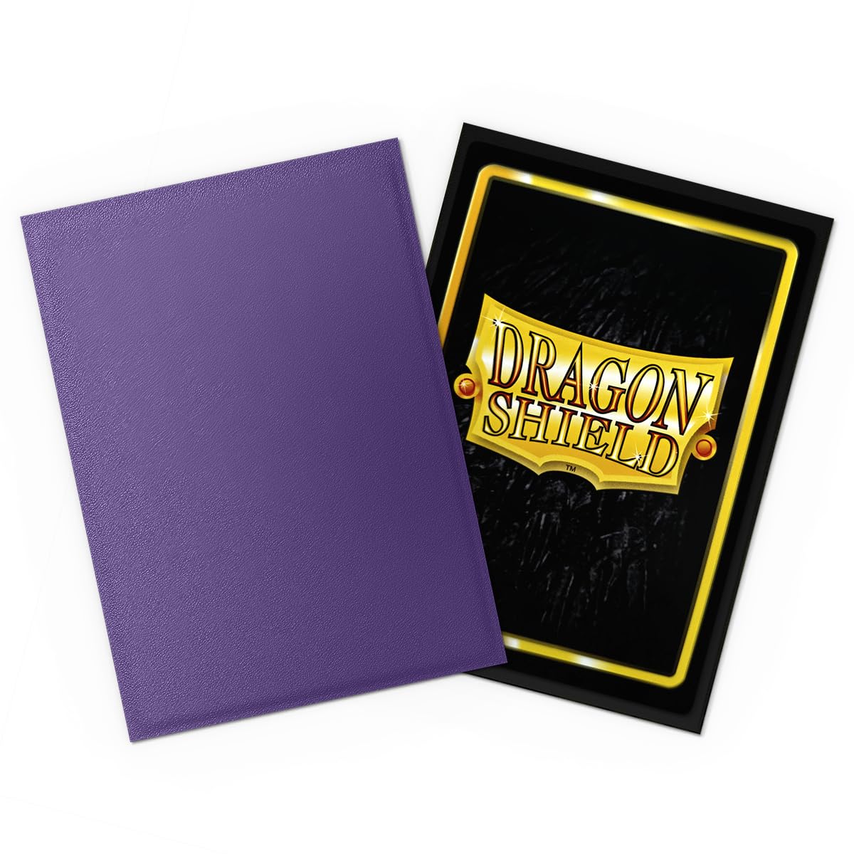 Dragon Shield Matte - Dual Soul Metallic Purple Card Sleeves (100 Count) 6
