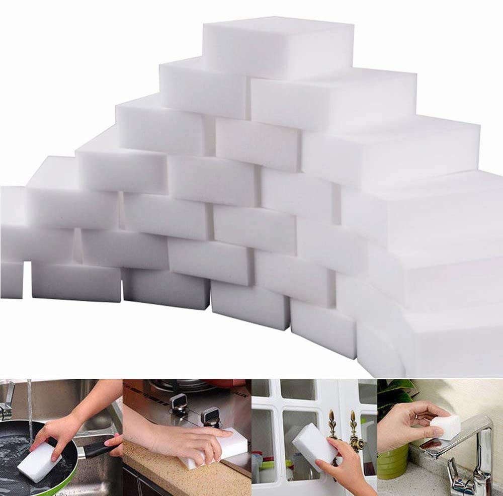 ASelected Pack of 50 Magic Eraser Sponges - Melamine Cleaning Sponge for Stain Removal