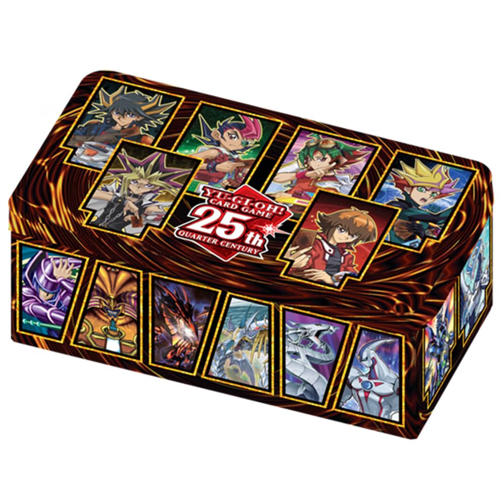Yu-Gi-Oh! 25th Anniversary Tin: Dueling Heroes Booster Pack Set | 3 Mega-Packs