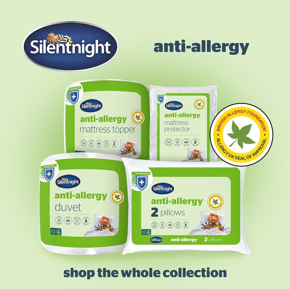 Silentnight - Anti-Allergy Microfibre Pillow Pack of 2 (Twin) 17