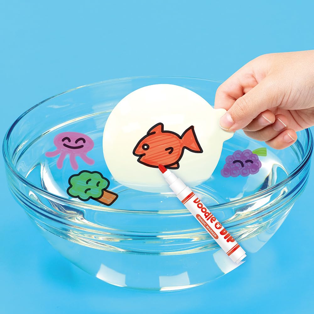 Doodle N Dip by Zimpli Kids - Draw, Dip & Create Floating Water Tattoos 3
