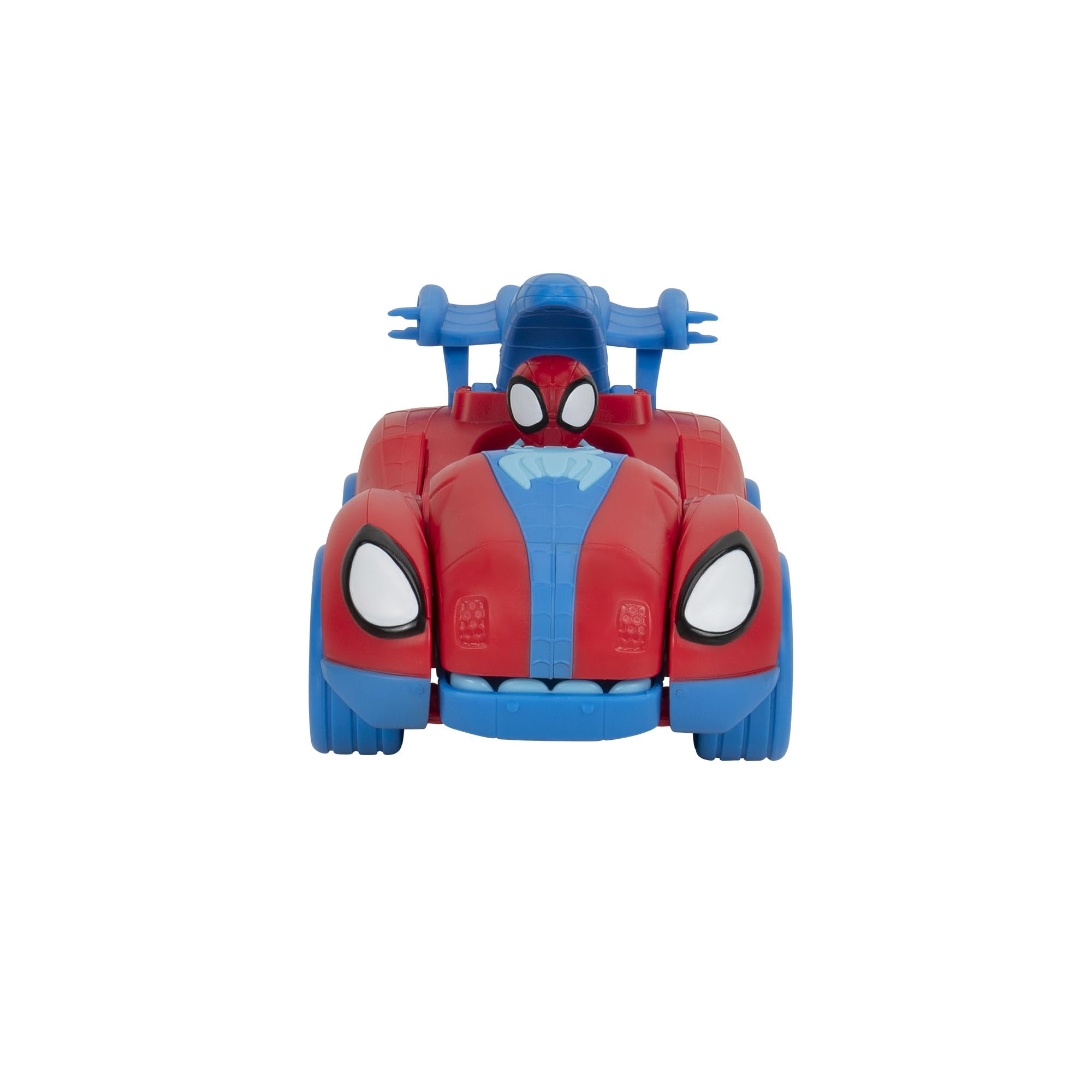 Spidey-Rex Racer - 8-Inch Transforming Vehicle with Sound Effects & Web Darts 7