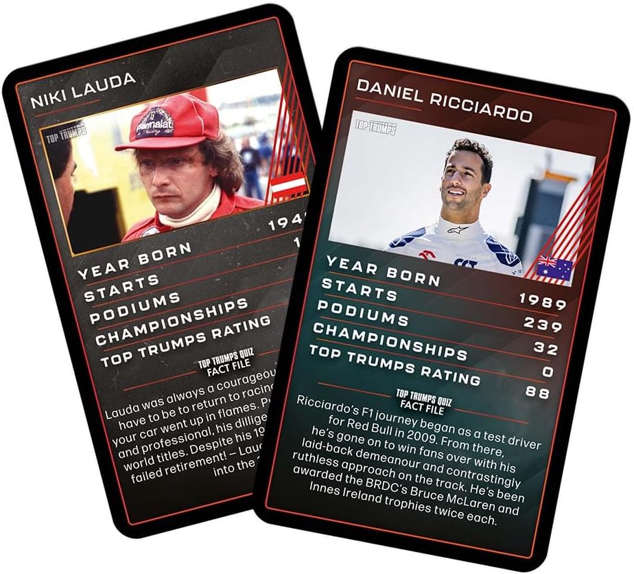 Top Trumps Grand Prix Specials Card Game 5