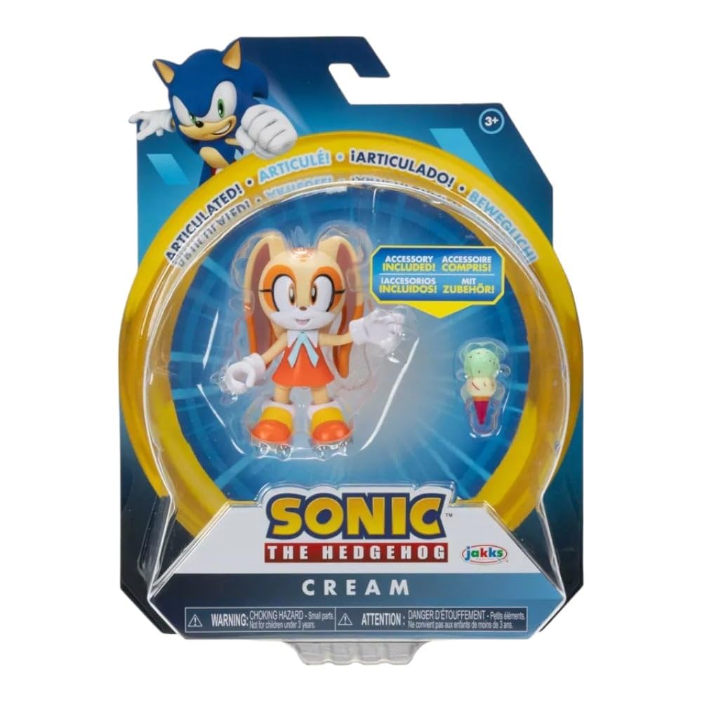 Sonic The Hedgehog - Cream 4" Figure with Ice Cream Accessory 5