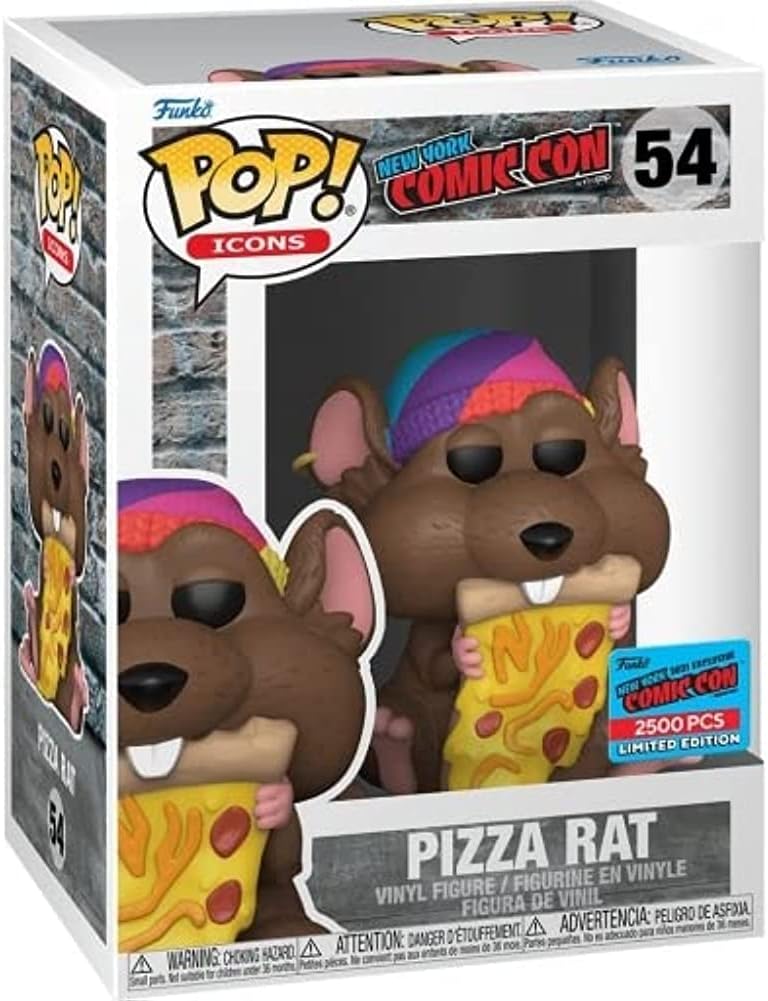 Funko Pop! Animation - Pizza Rat Vinyl Figure (NYCC Fall Convention 2021)