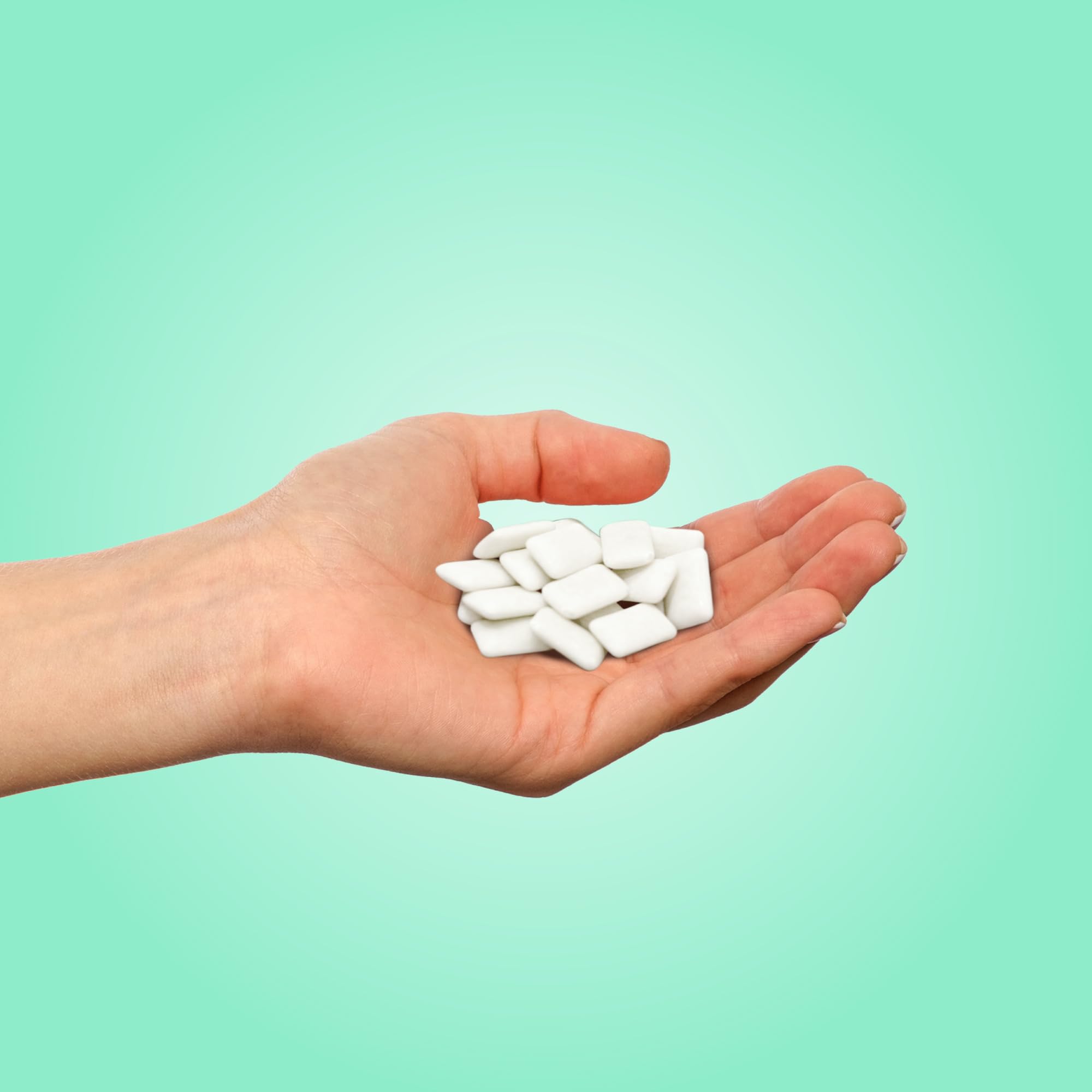 PUR - Natural Chocolate Mint Sugar-Free Chewing Gum (55 Pieces, Pack of 3) 3