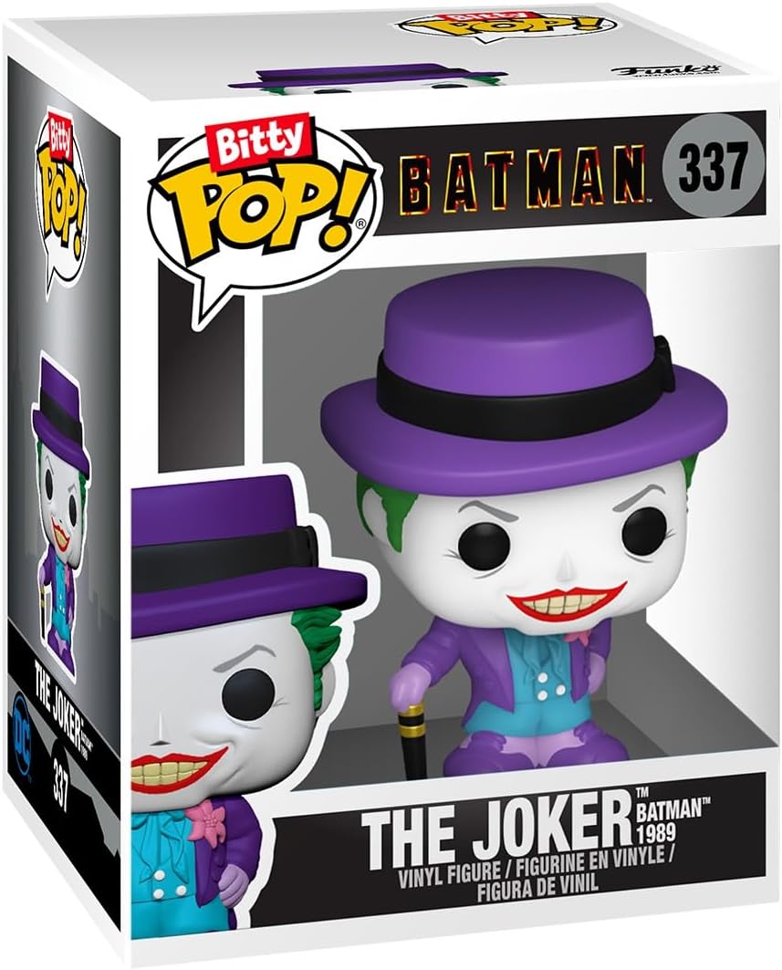 Funko Batman Bitty Pop! 4PK with Mystery Mini Figure Collectible Set (81127)