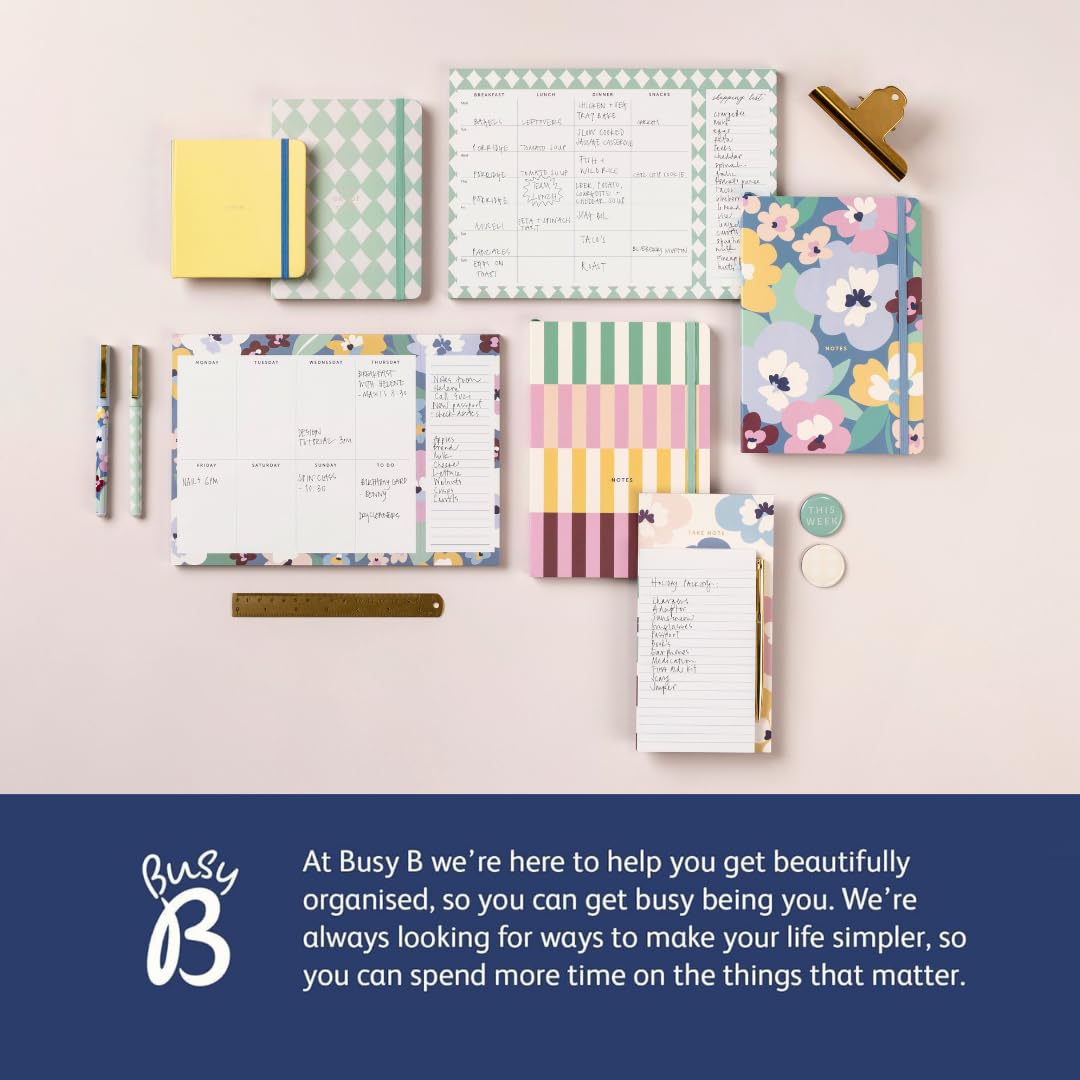 Busy B Password Book - Turquoise Cover | A-Z Index | Holds 186 Logins | 11cm x 11cm 4