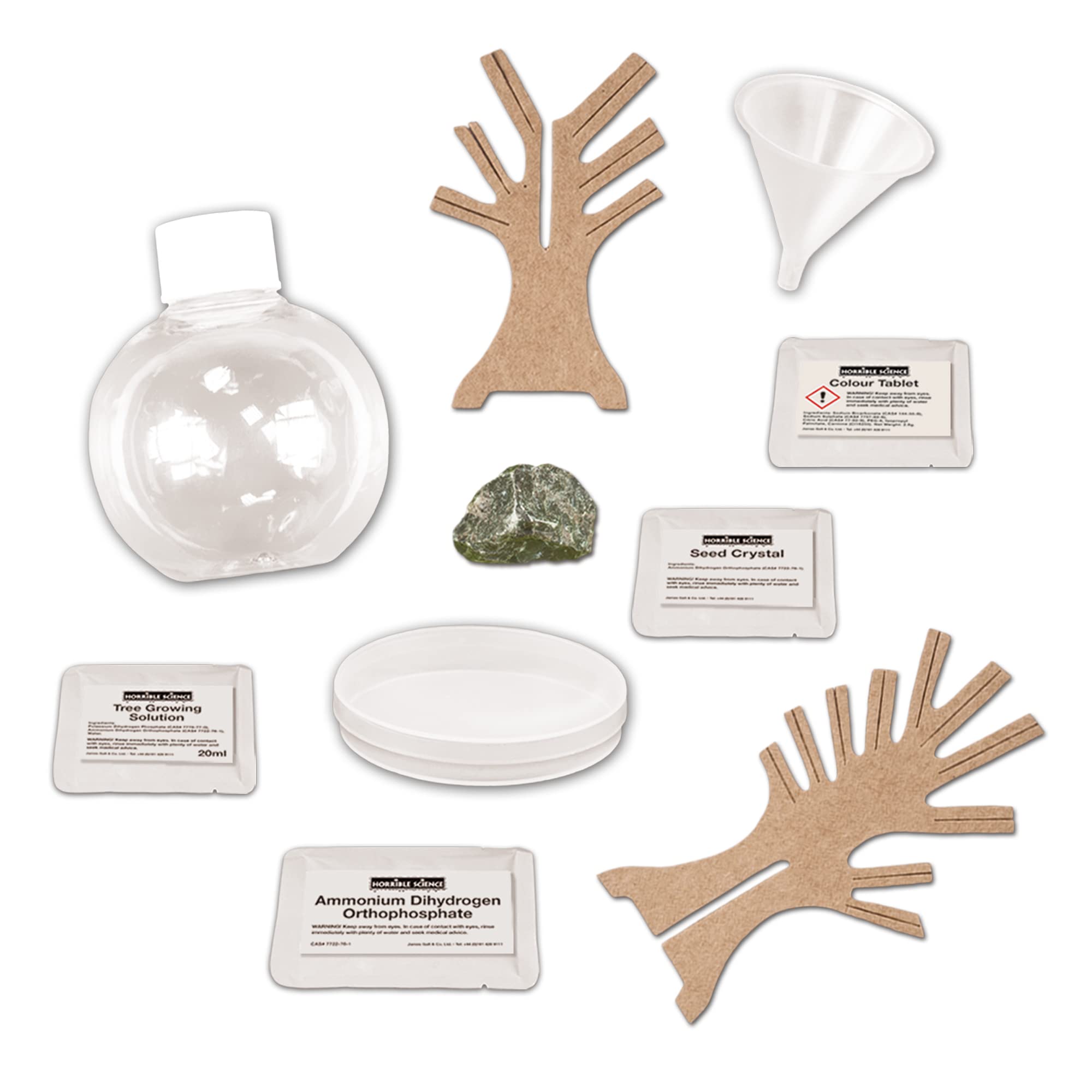 Horrible Science - Creepy Crystals Science Kit for Kids, Ages 8+ 6