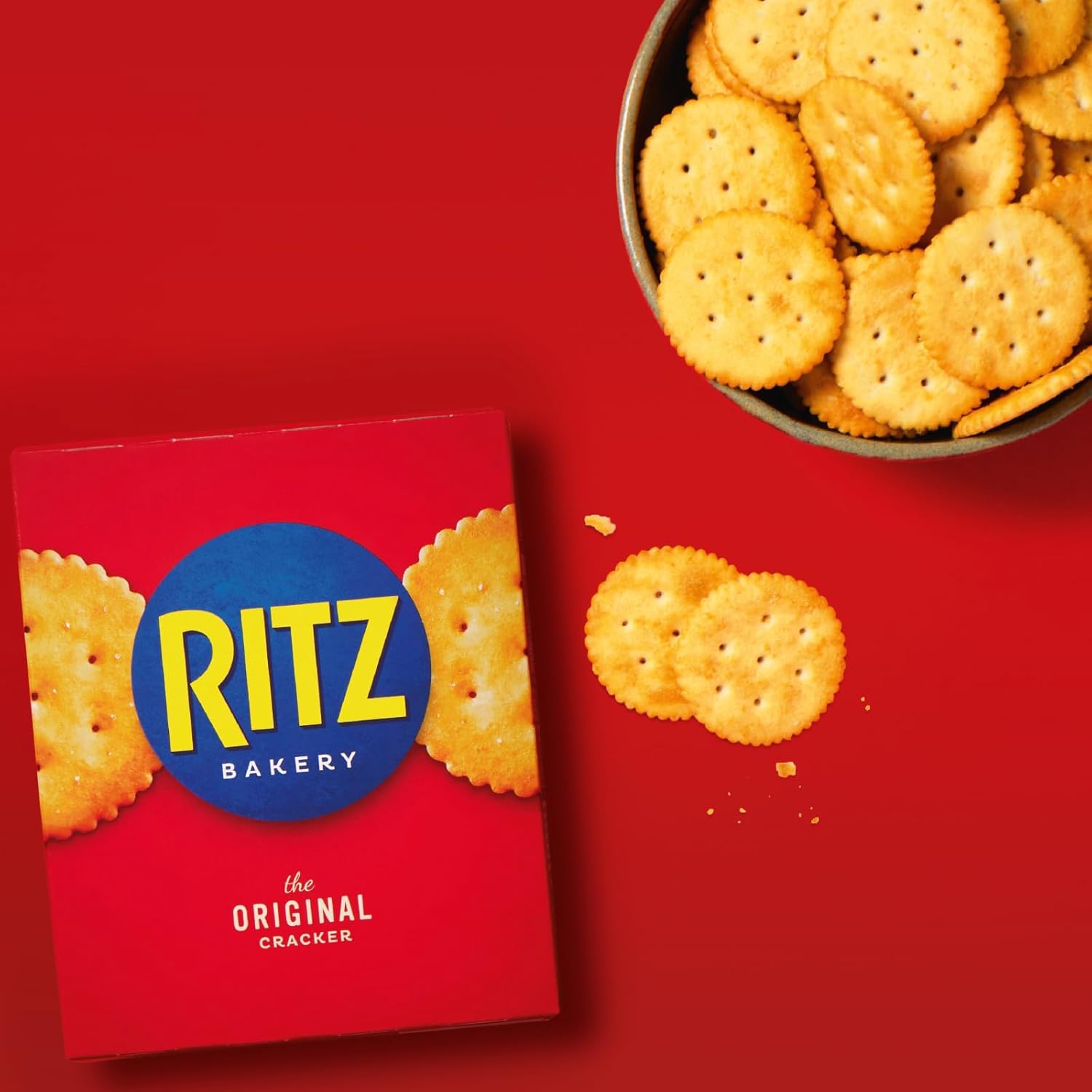RITZ Cheese Cracker Box, Classic Savoury Crackers Perfect for Snacking
