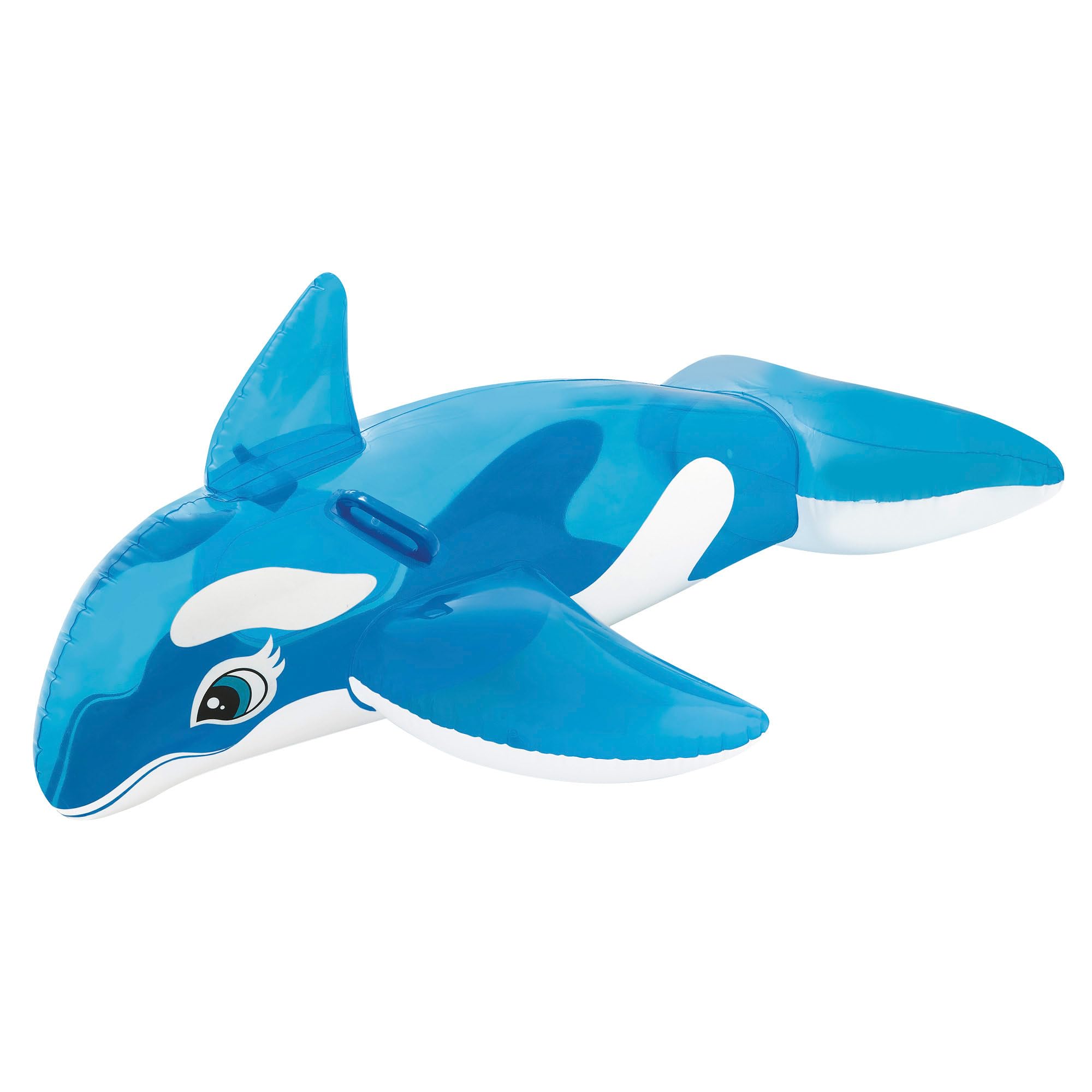 Intex 58523 Little Whale Ride-On - 60-Inch, Blue | Vinyl | Animal Shaped 1